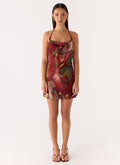 Camilla Cowl Mini Dress Cuba