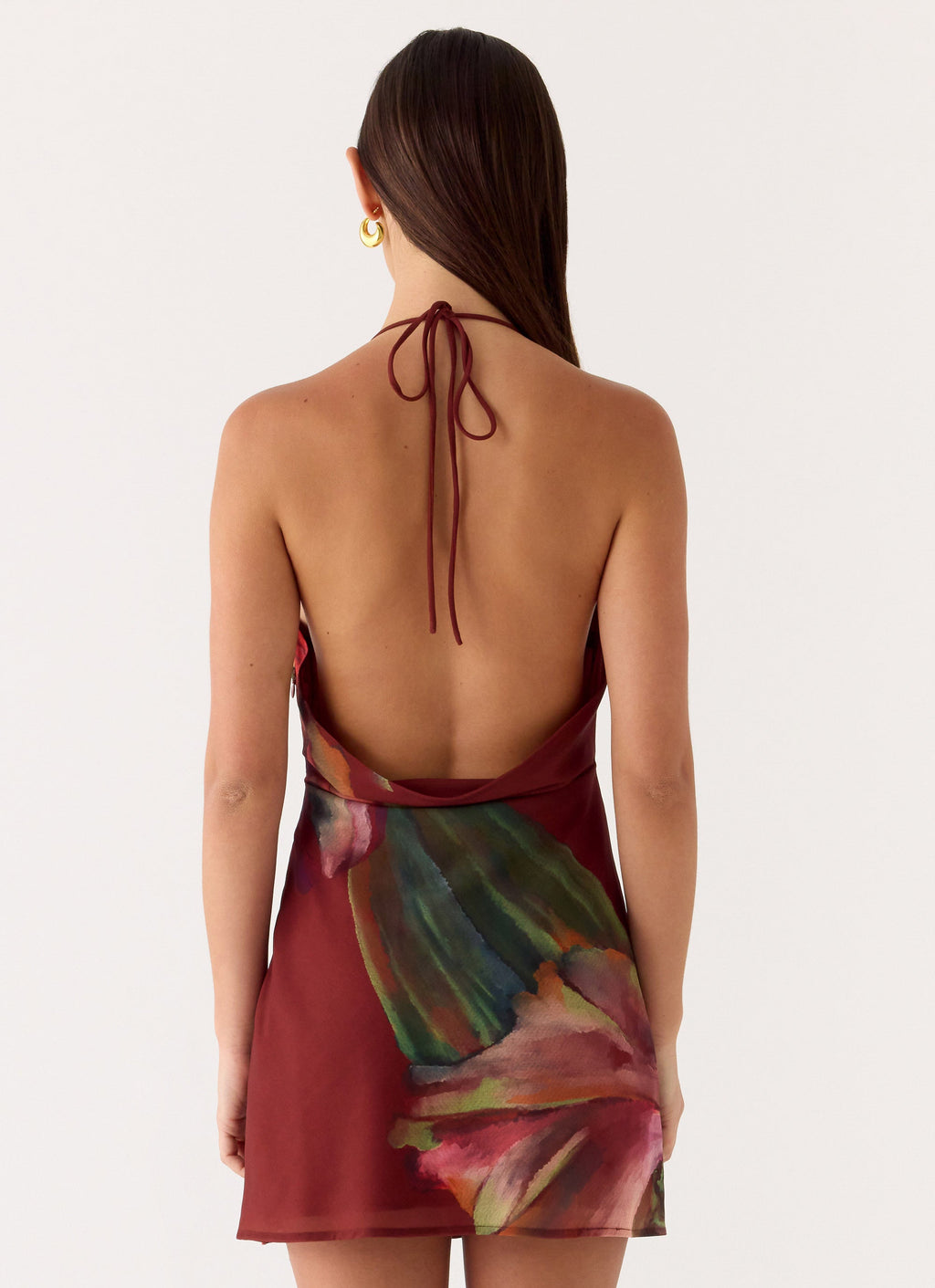 Camilla Cowl Mini Dress Cuba