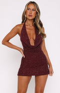 Candlelight Beaded Mini Dress