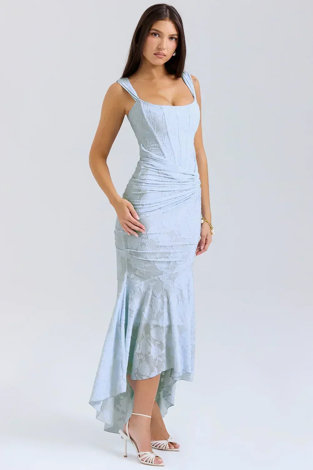Carisia Floral Midi Dress
