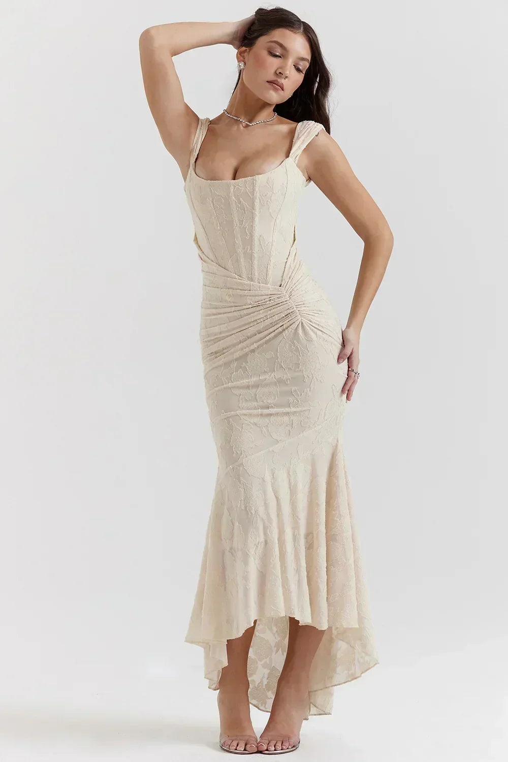 Carisia Floral Midi Dress