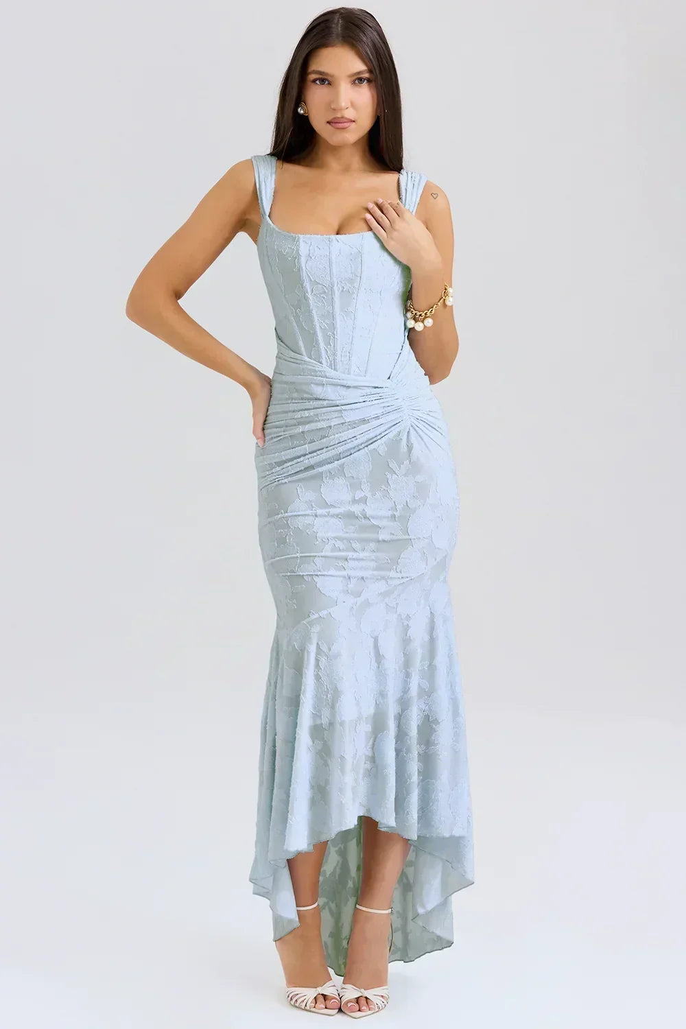 Carisia Floral Midi Dress