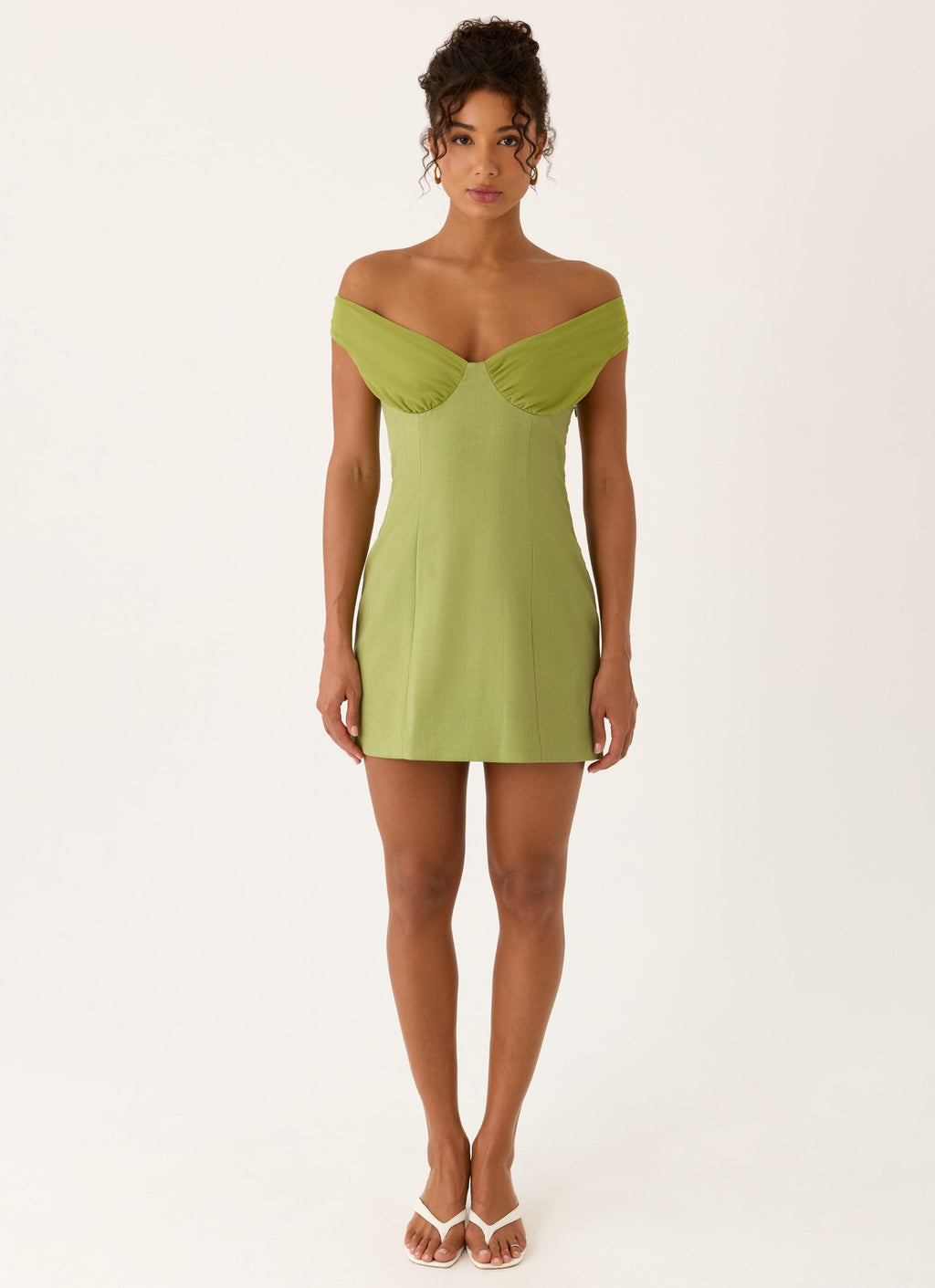 Caterina Mini Dress Green