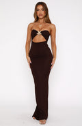 Chocolate Muse Maxi Dress