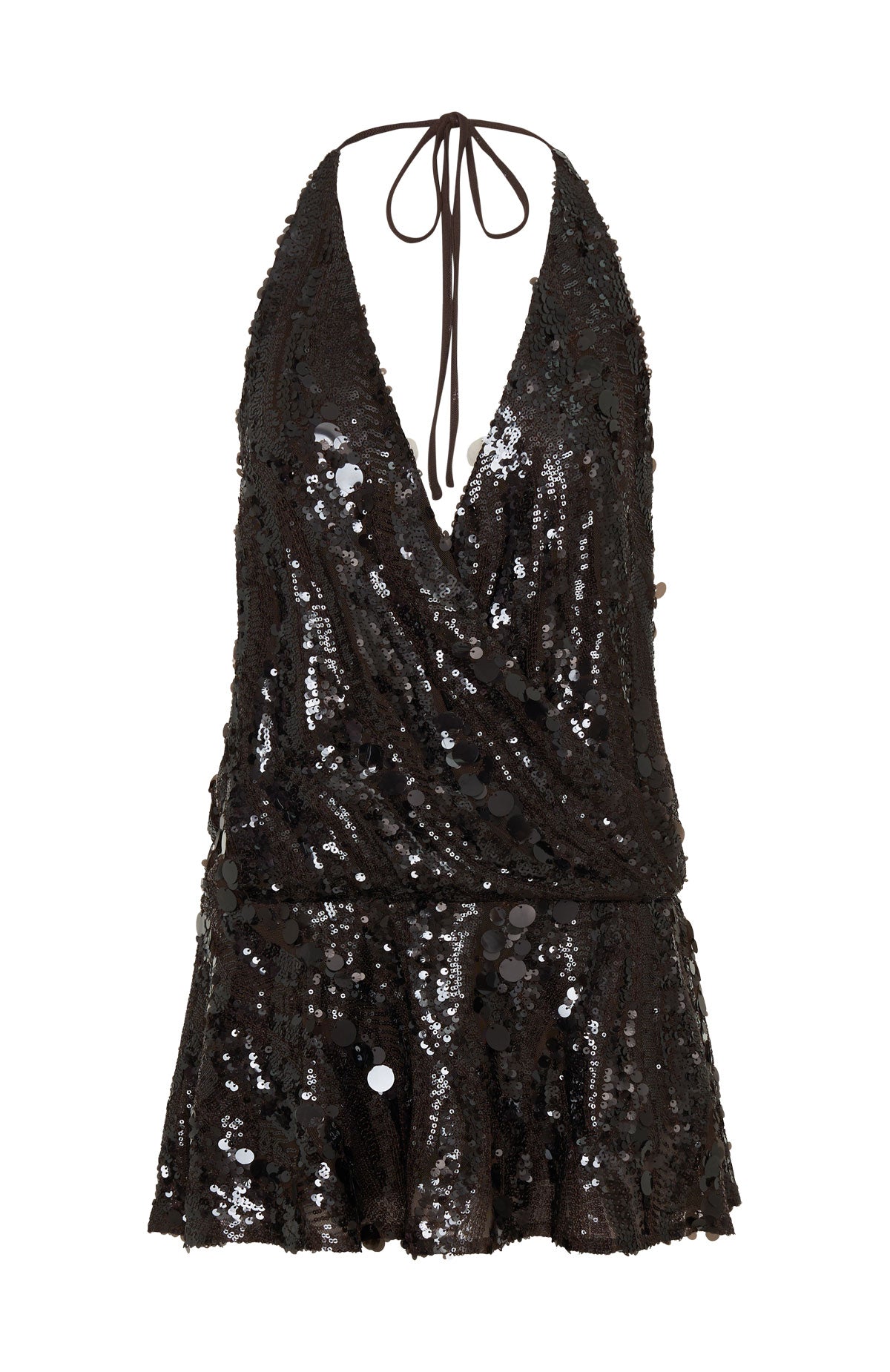 Chocolate Spark Mini Dress