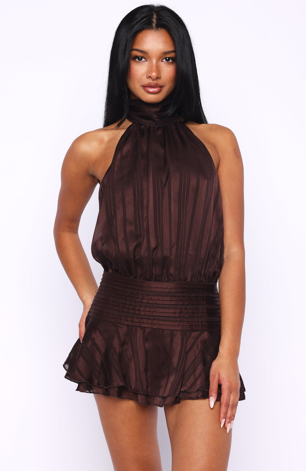 Cocoa Halo Mini Dress