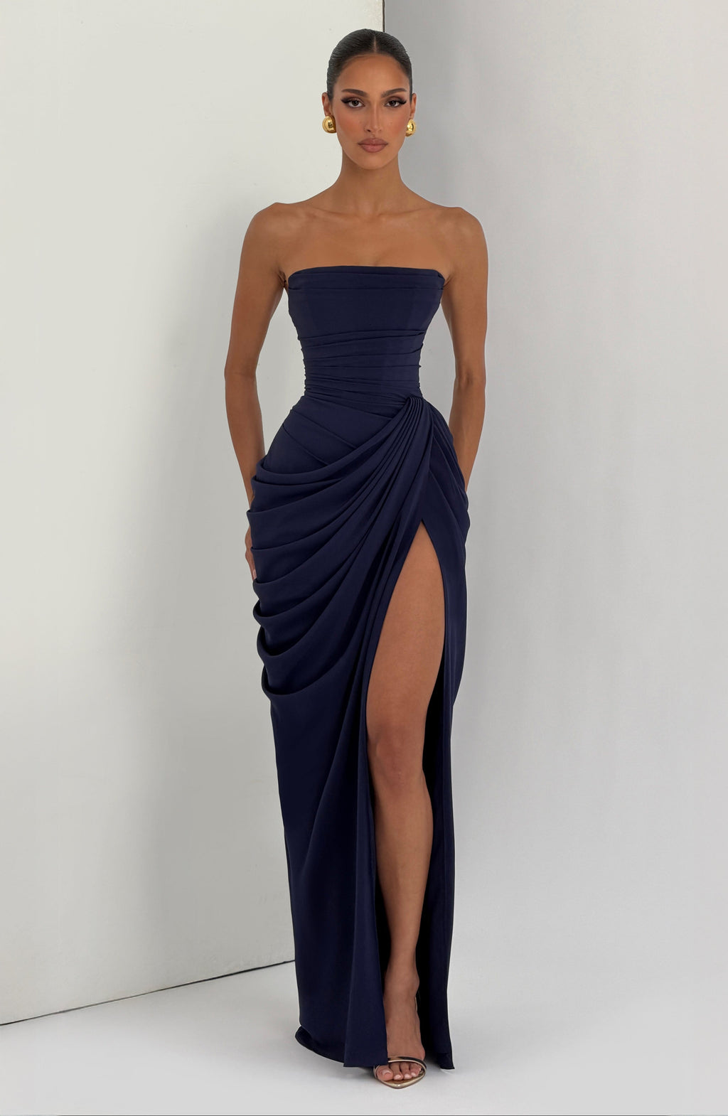Cyra Maxi Dress Navy