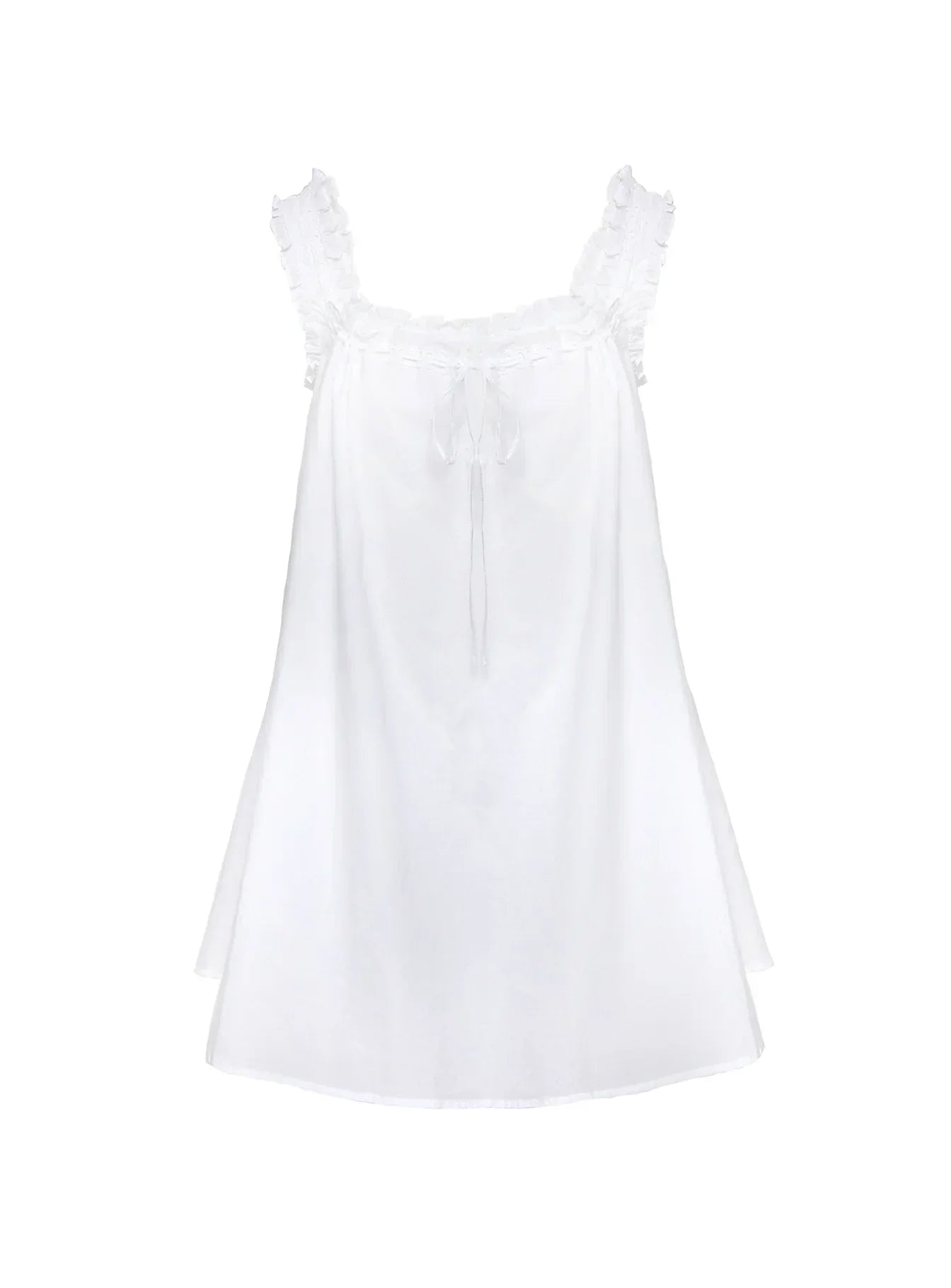 Swing Mini Dress White Petite