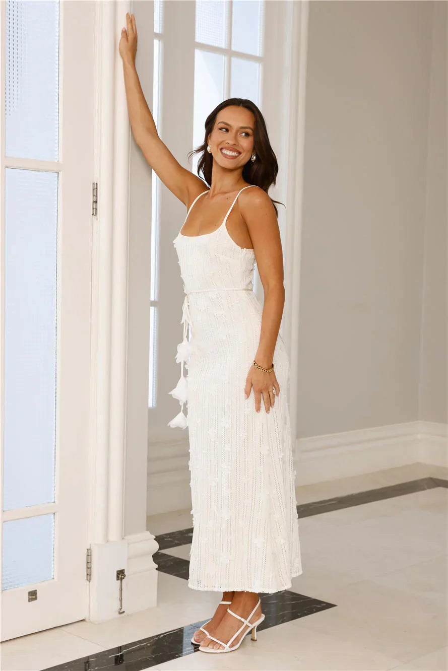 Delicately Divine Knit Maxi Dress