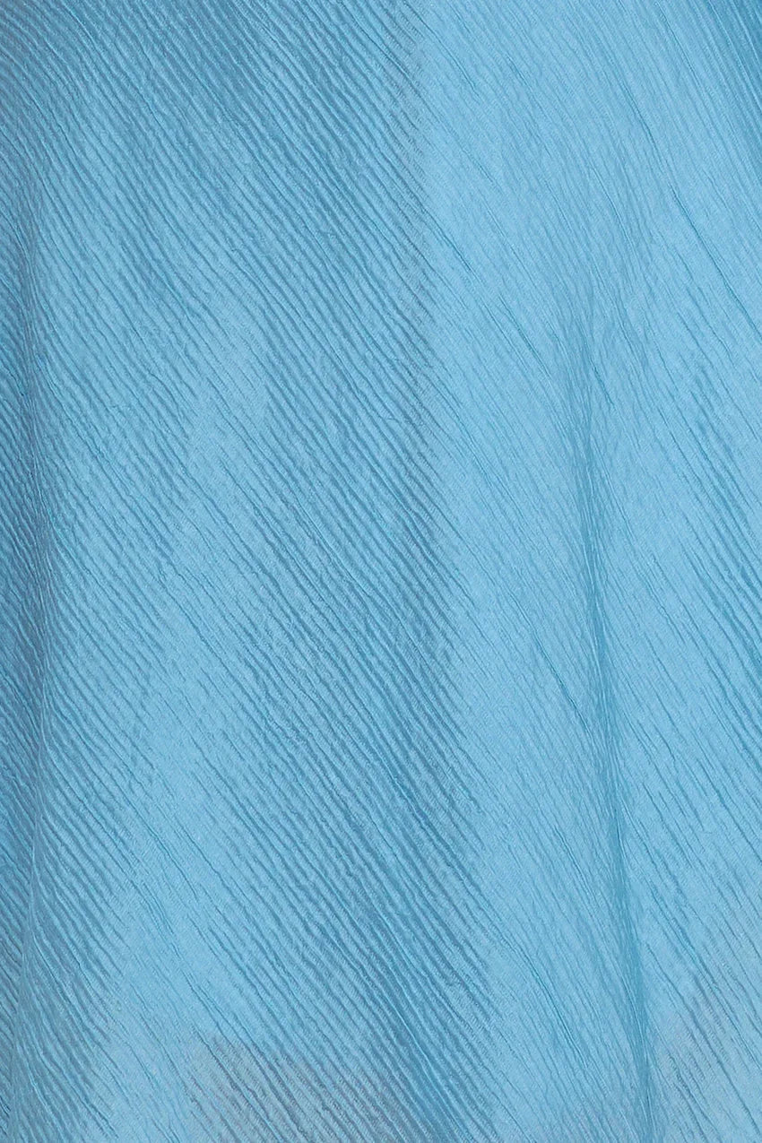 Season To Bloom Maxi Dress Blue