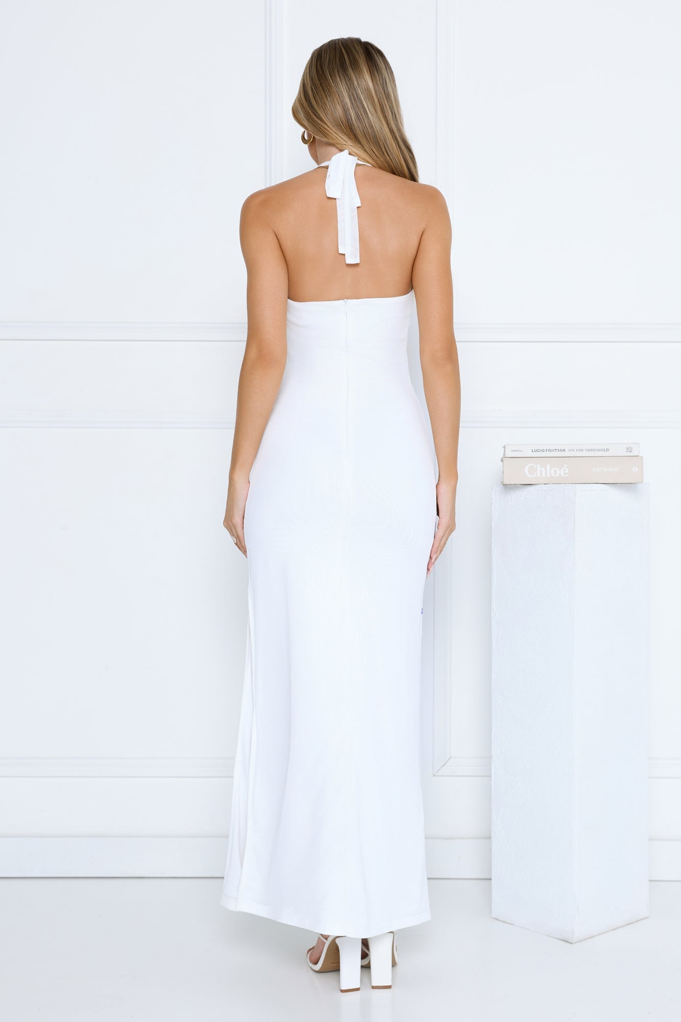 Dahlia Maxi Dress White