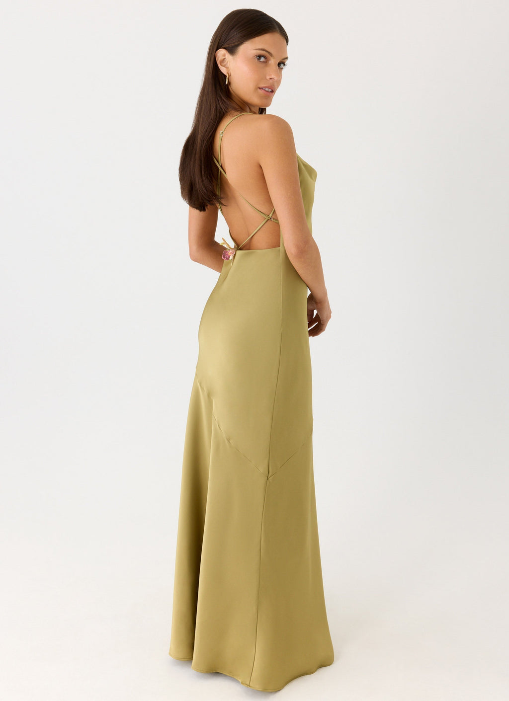 Darius Maxi Dress Olive