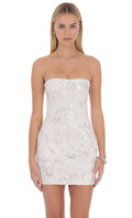 Solyra Embellished Mini Dress