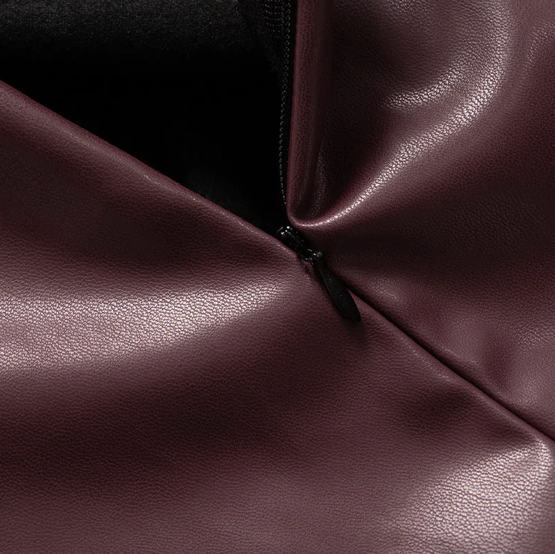 Donna Vegan Leather Top