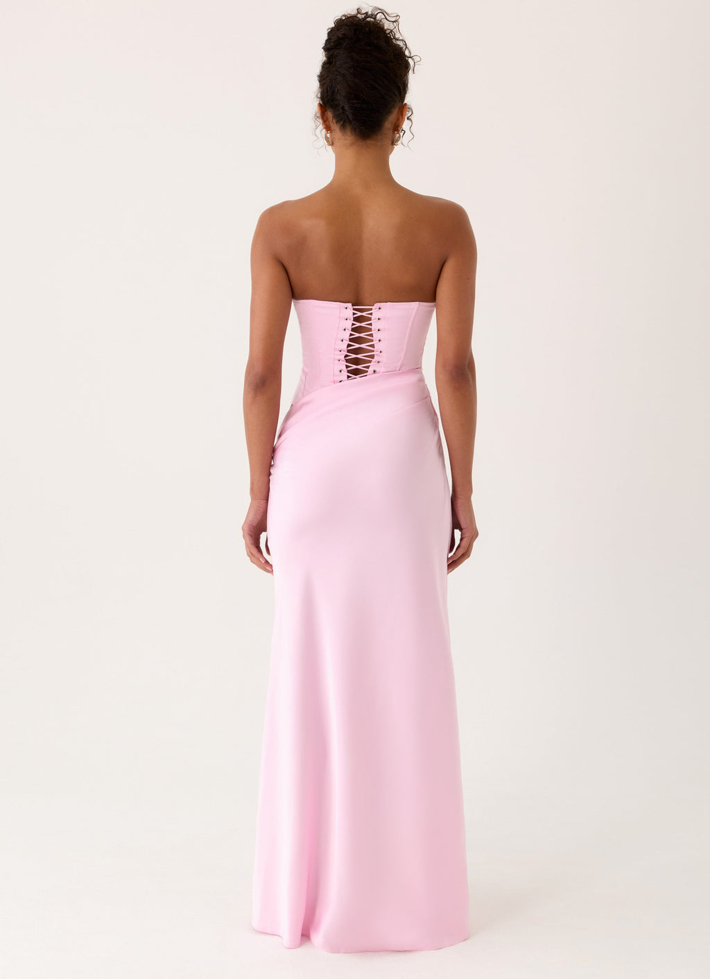 Emory Corset Maxi Dress Pink