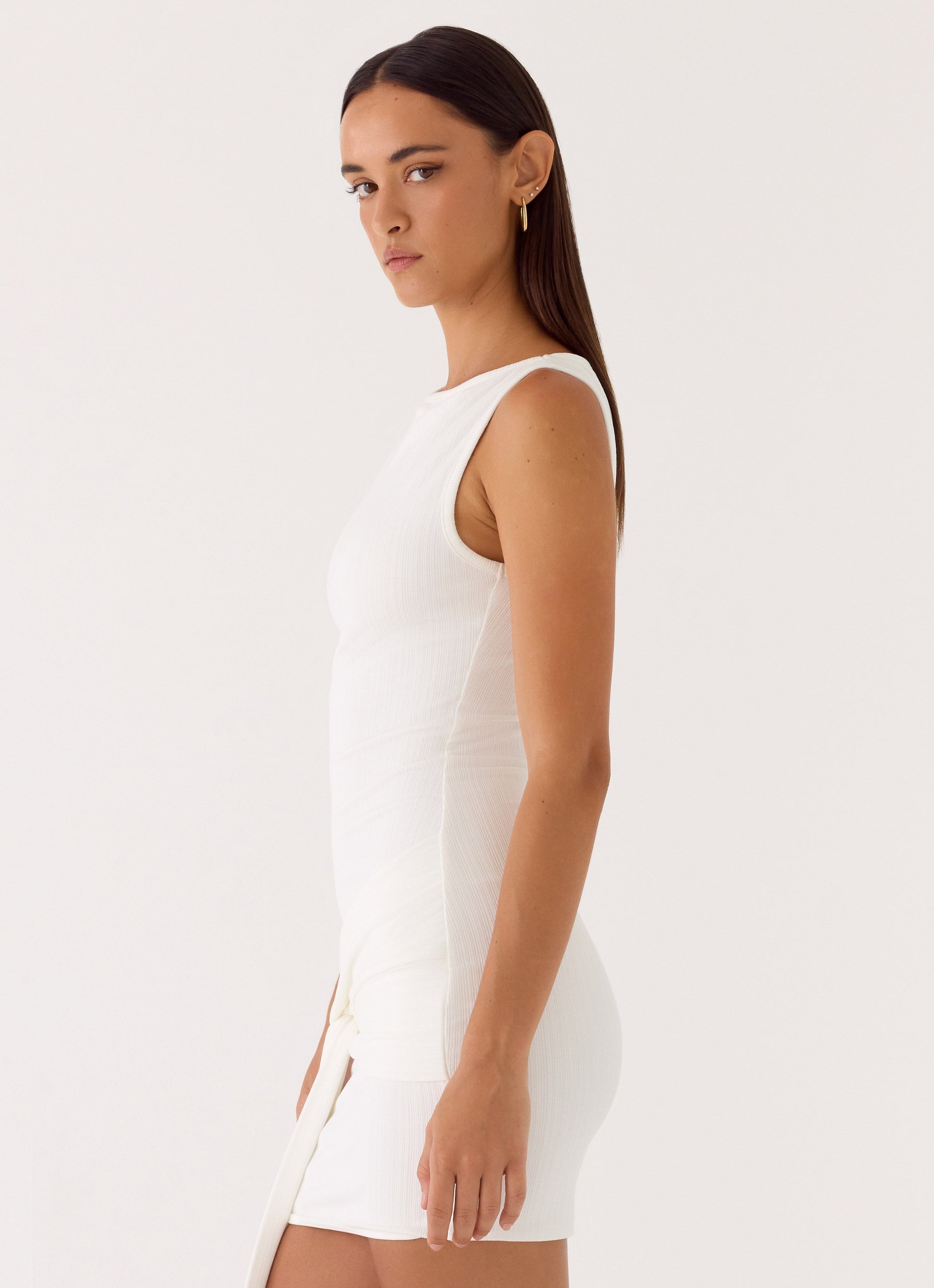 Everly Mini Dress White