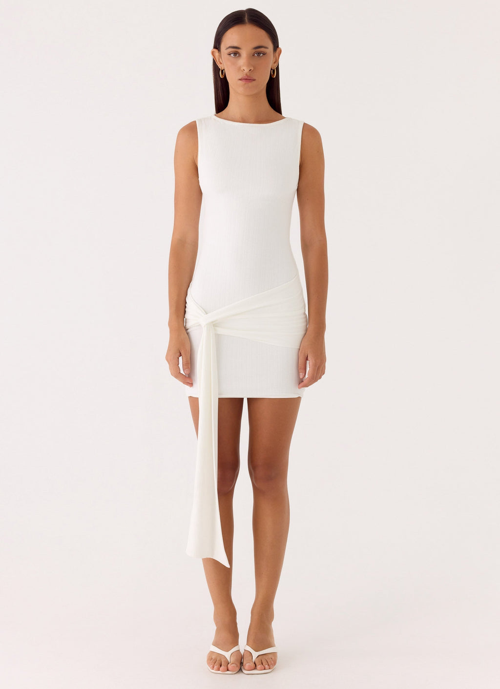 Everly Mini Dress White