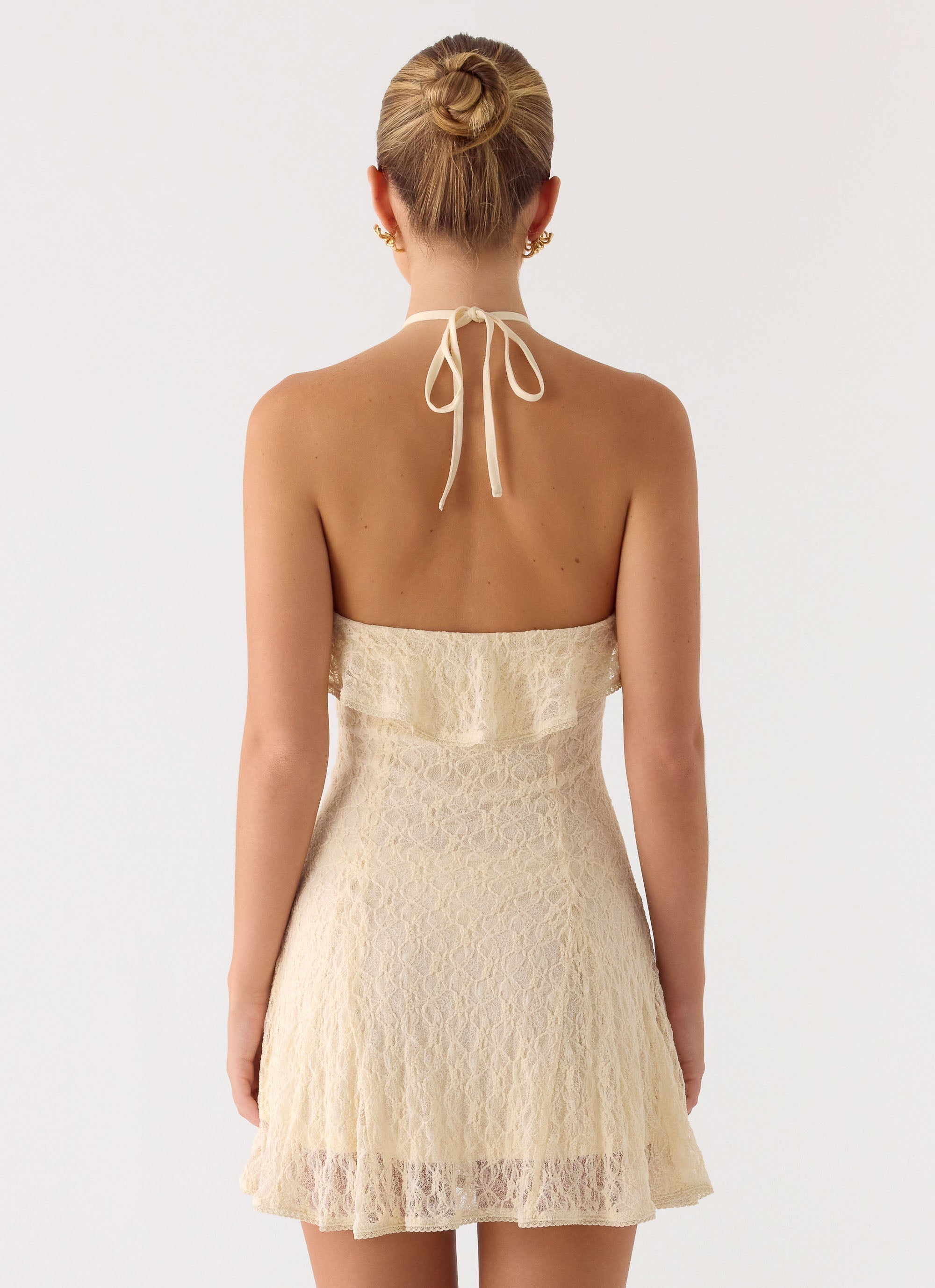Every Second Mini Dress White