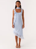 Fariday Midi Dress Blue