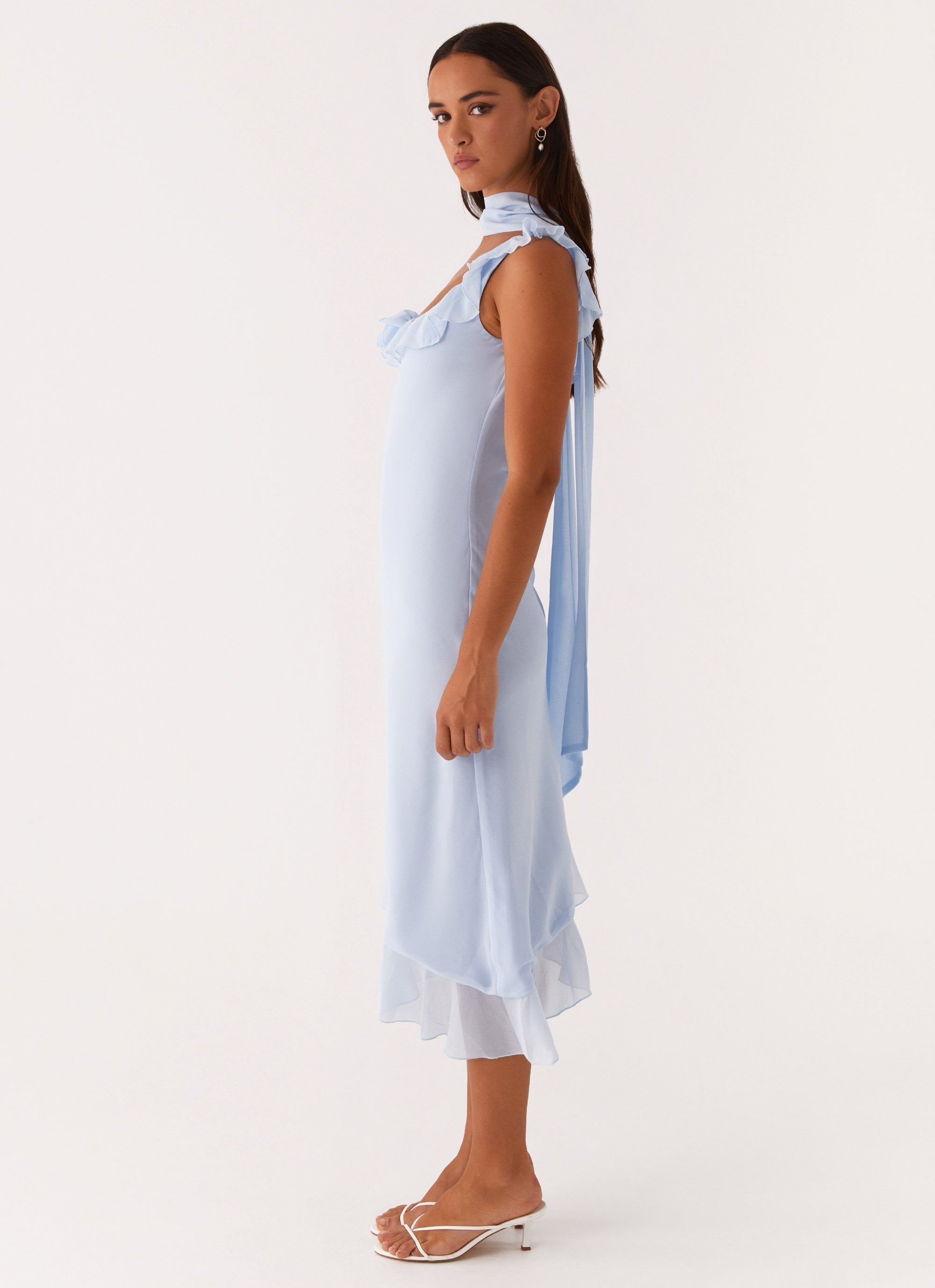 Fariday Midi Dress Blue