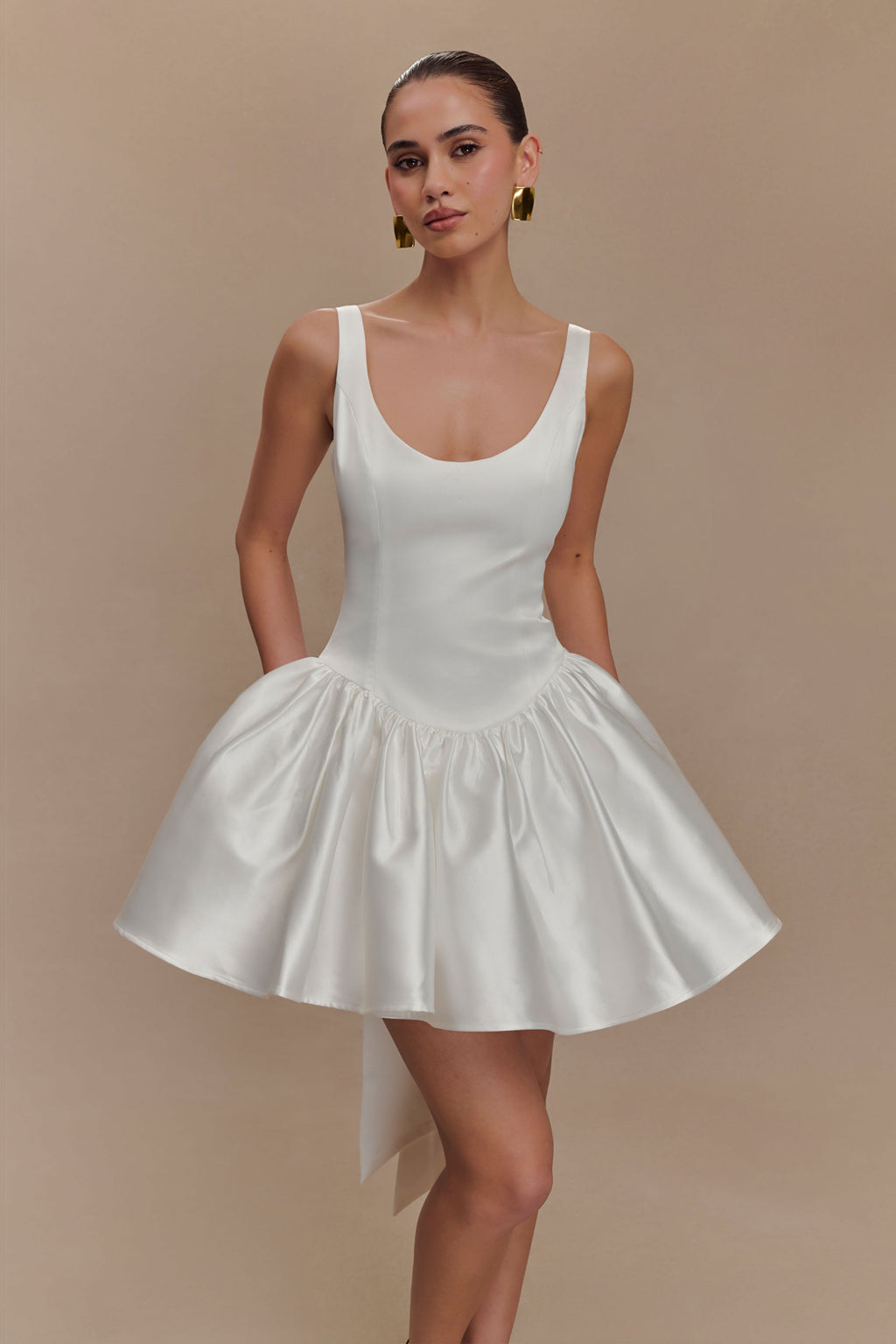 Felicia Bow Mini Dress