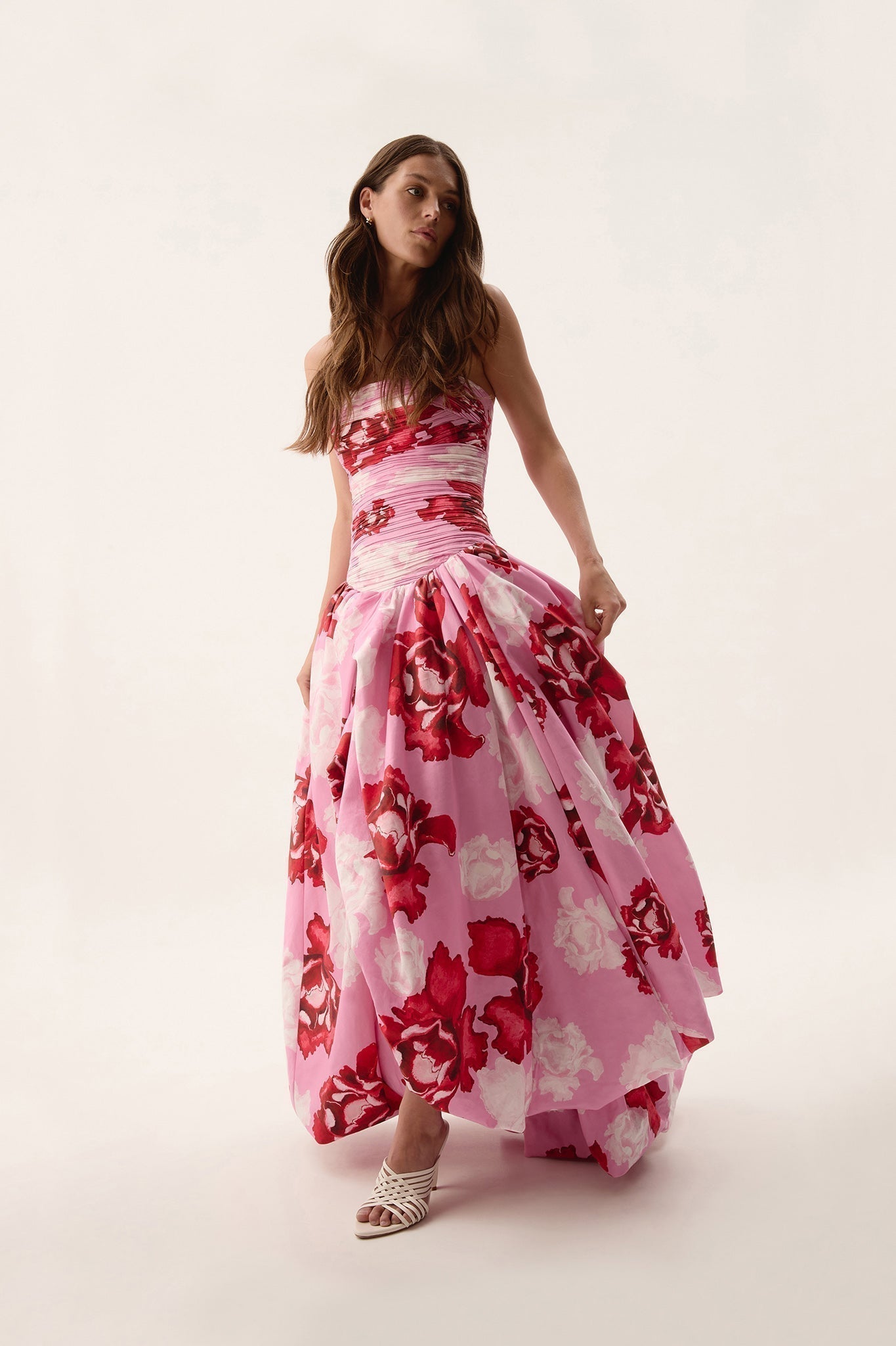 Floral Print Maxi Dress