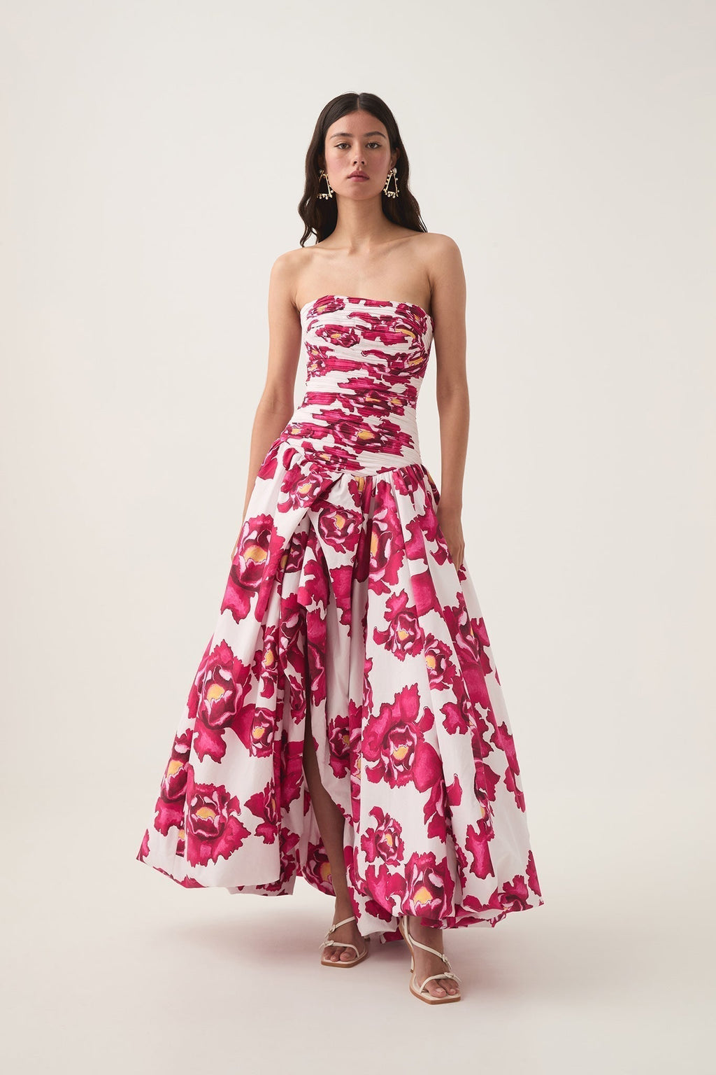 Floral Print Maxi Dress
