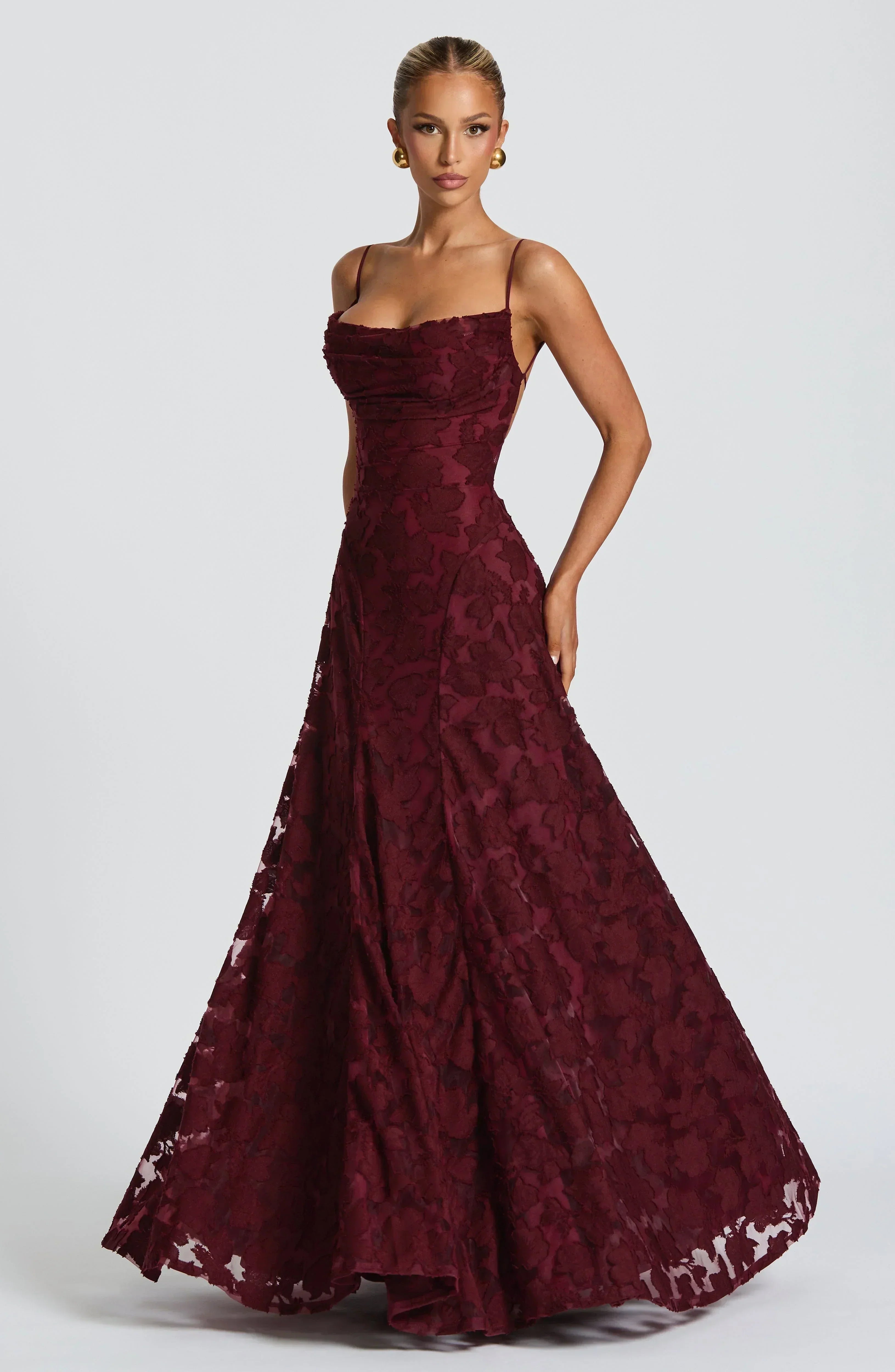 Francisa Elegant Maxi Dress
