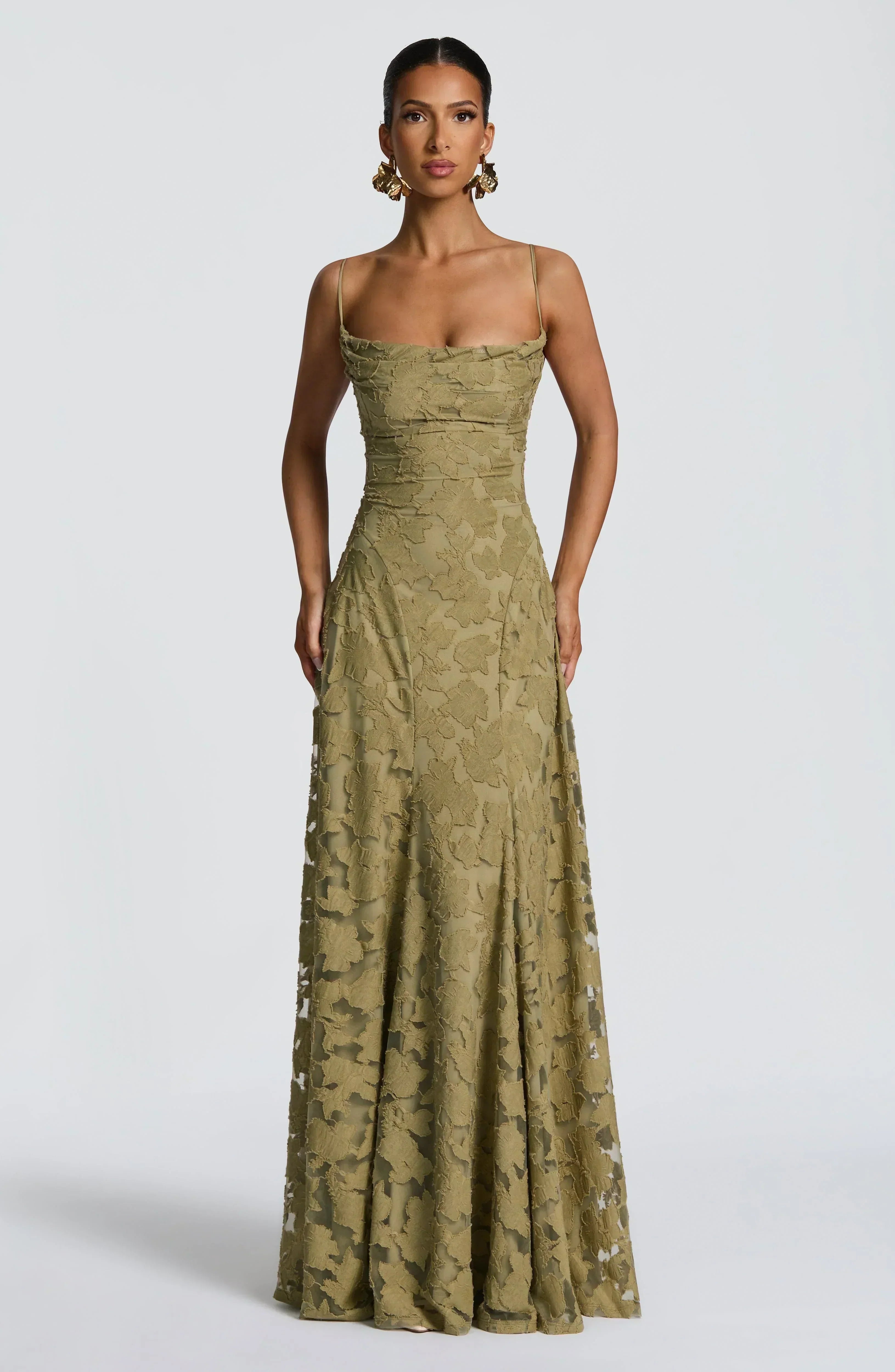 Francisa Elegant Maxi Dress