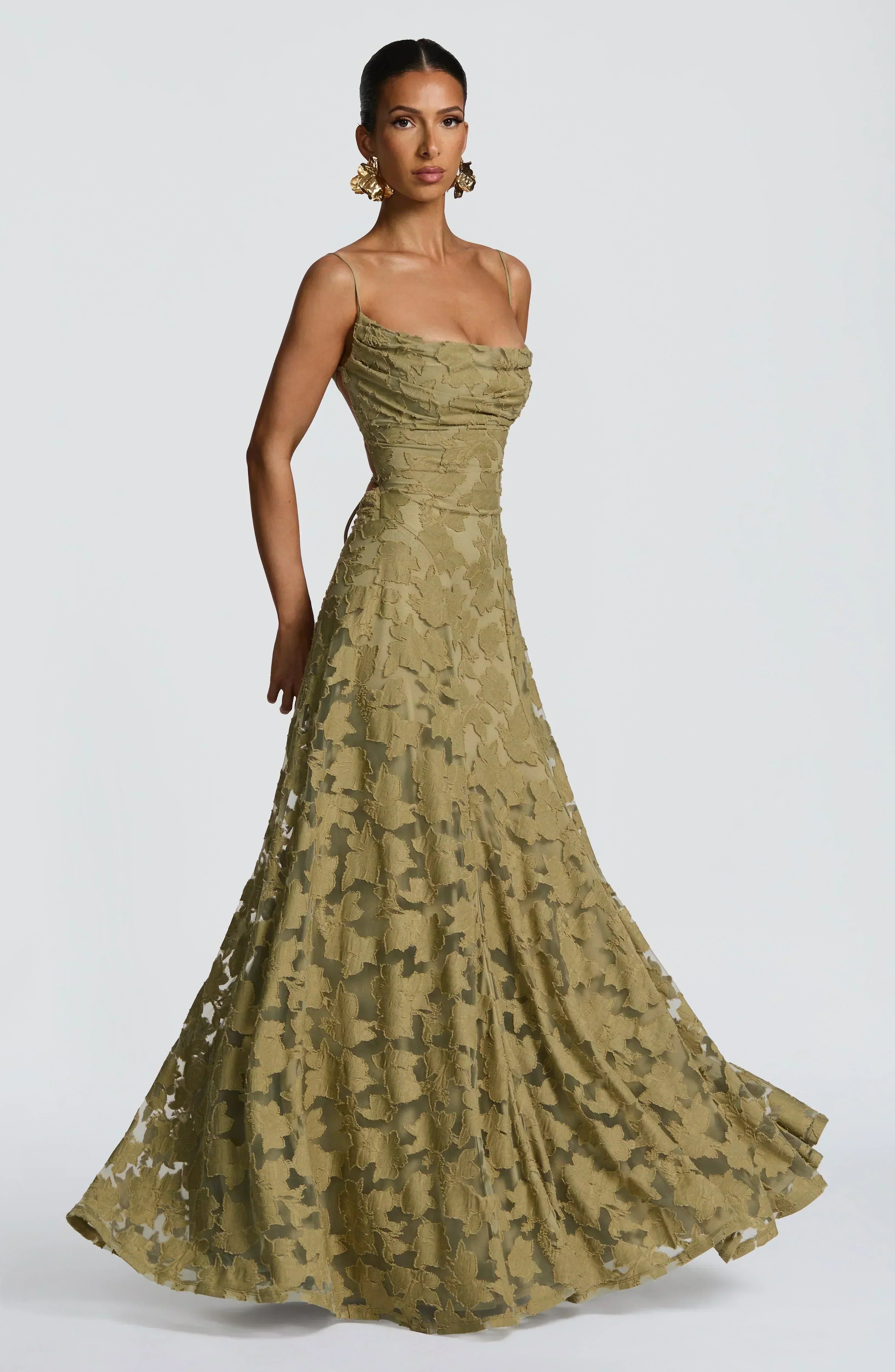 Francisa Elegant Maxi Dress