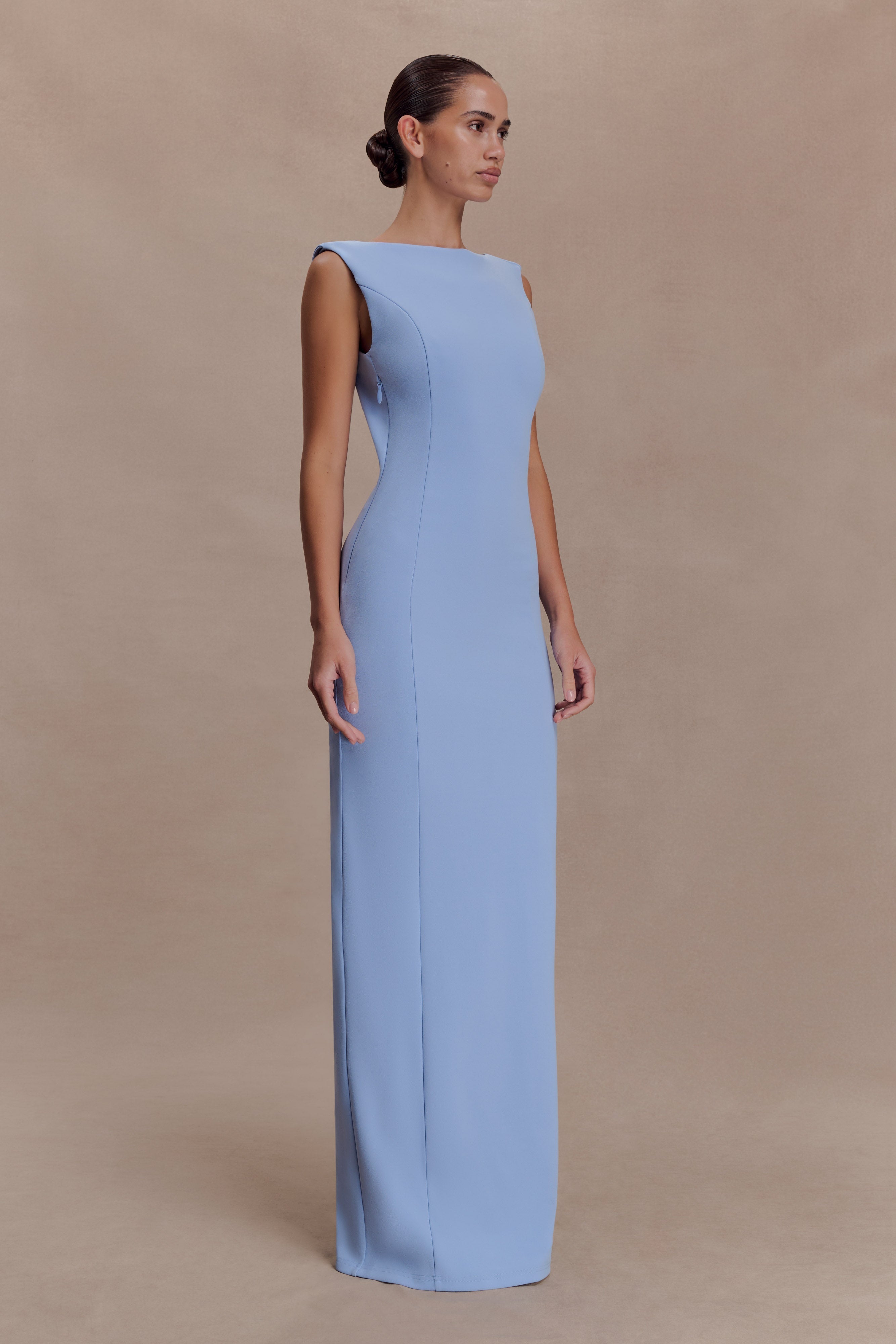 Galilea Crepe Maxi Dress