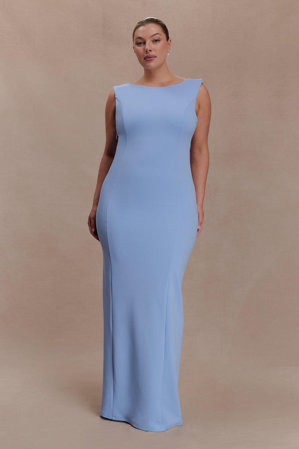 Galilea Crepe Maxi Dress