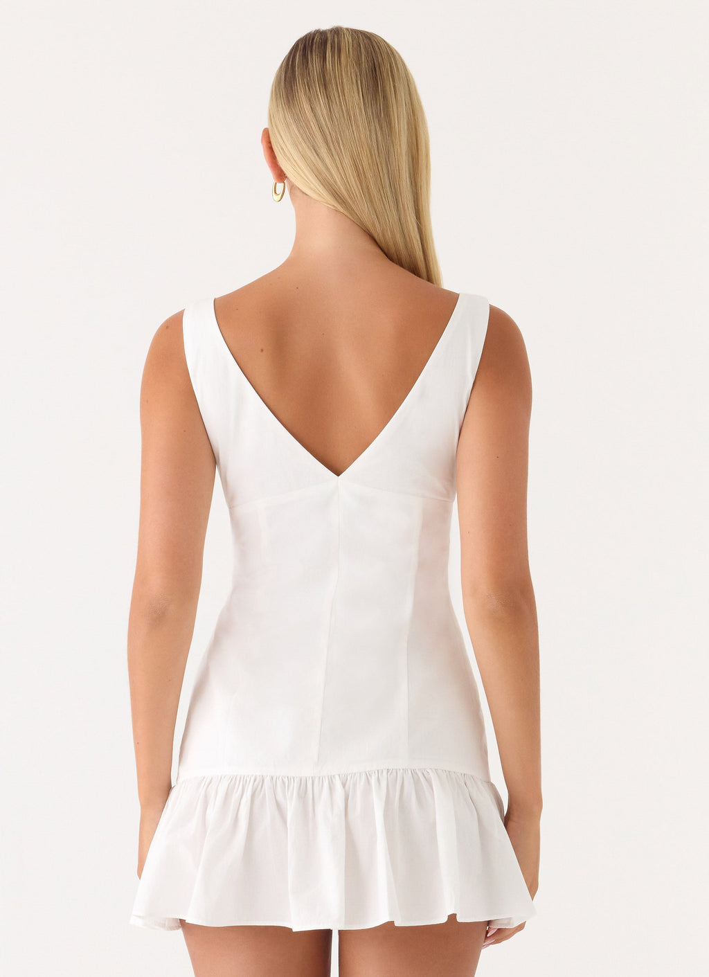 Gretel Mini Dress White