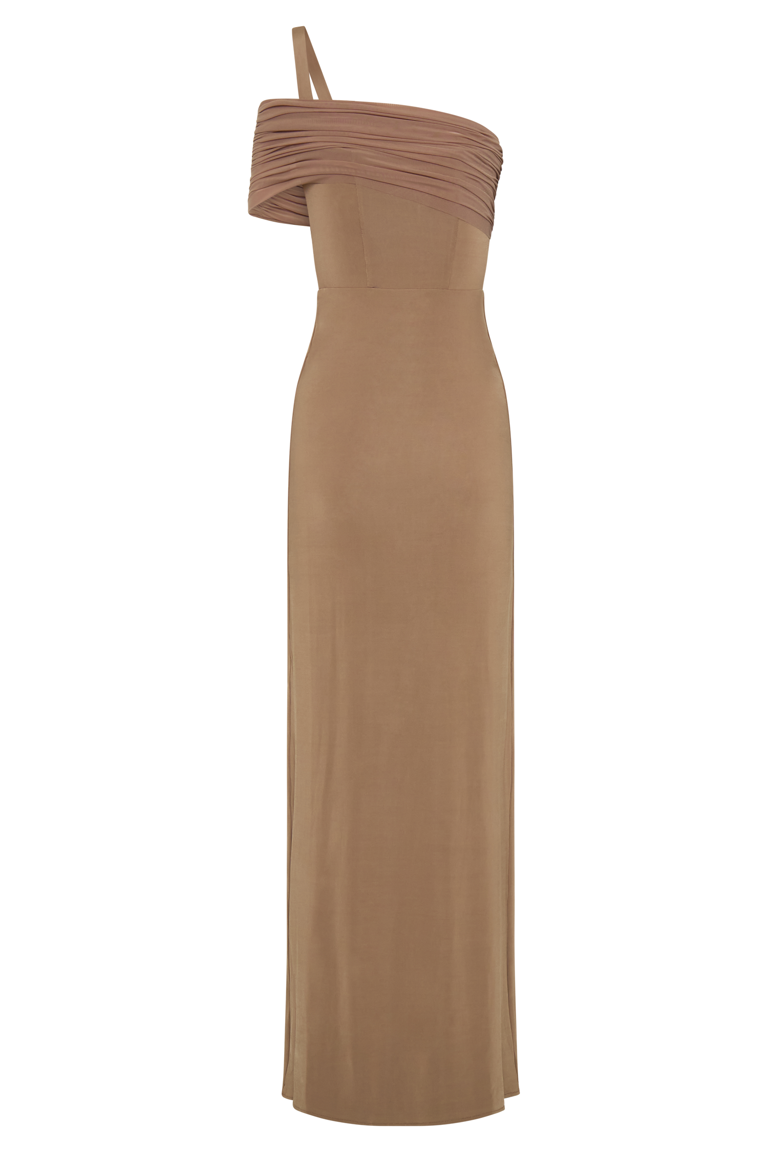 Hanh One Shoulder Maxi Dress