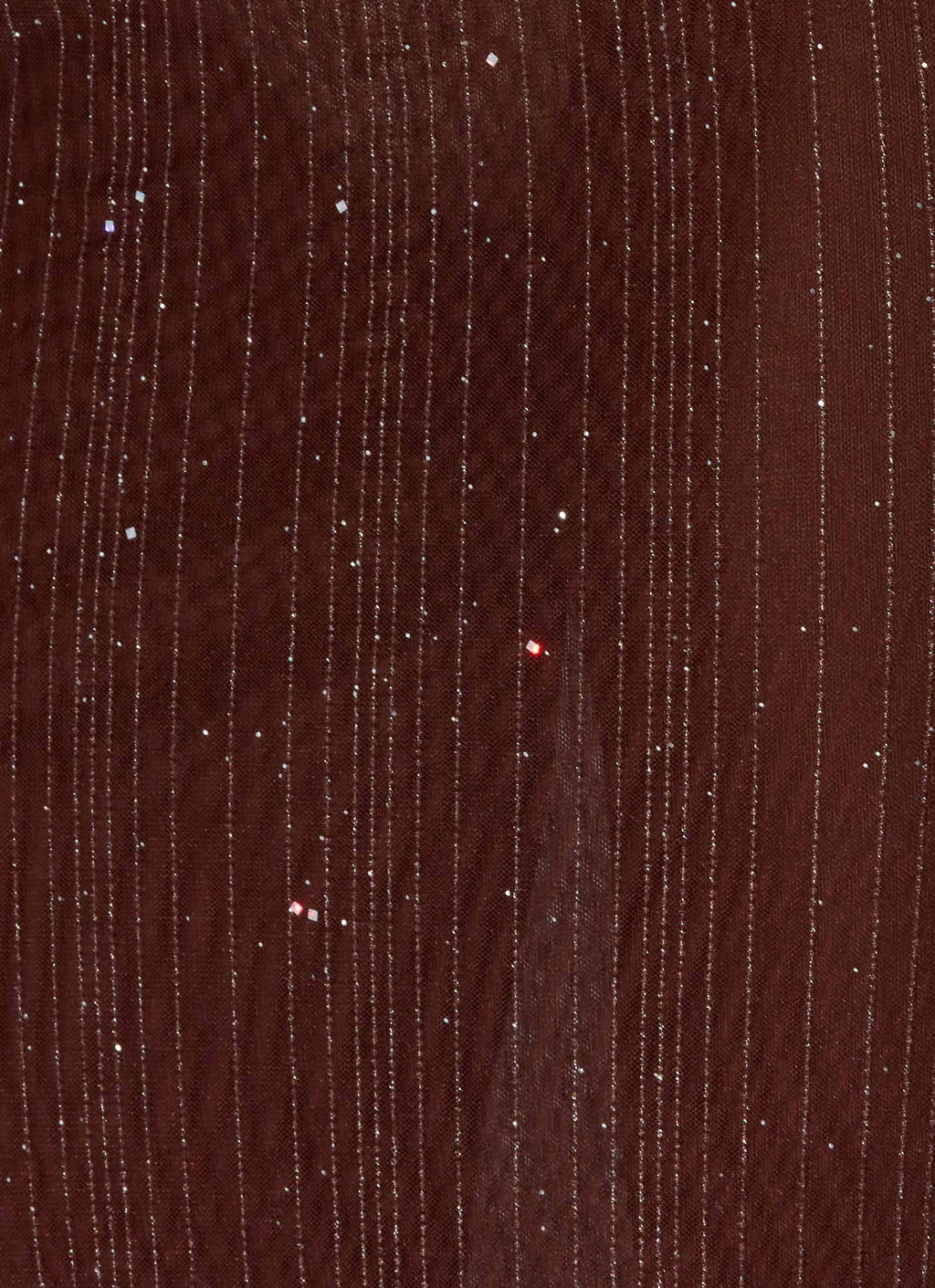 Haylan Sparkle Mesh Maxi Dress Chocolate