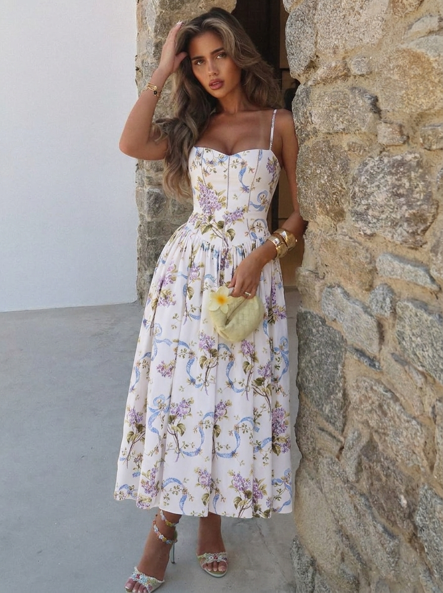 Ysabella Midi Dress