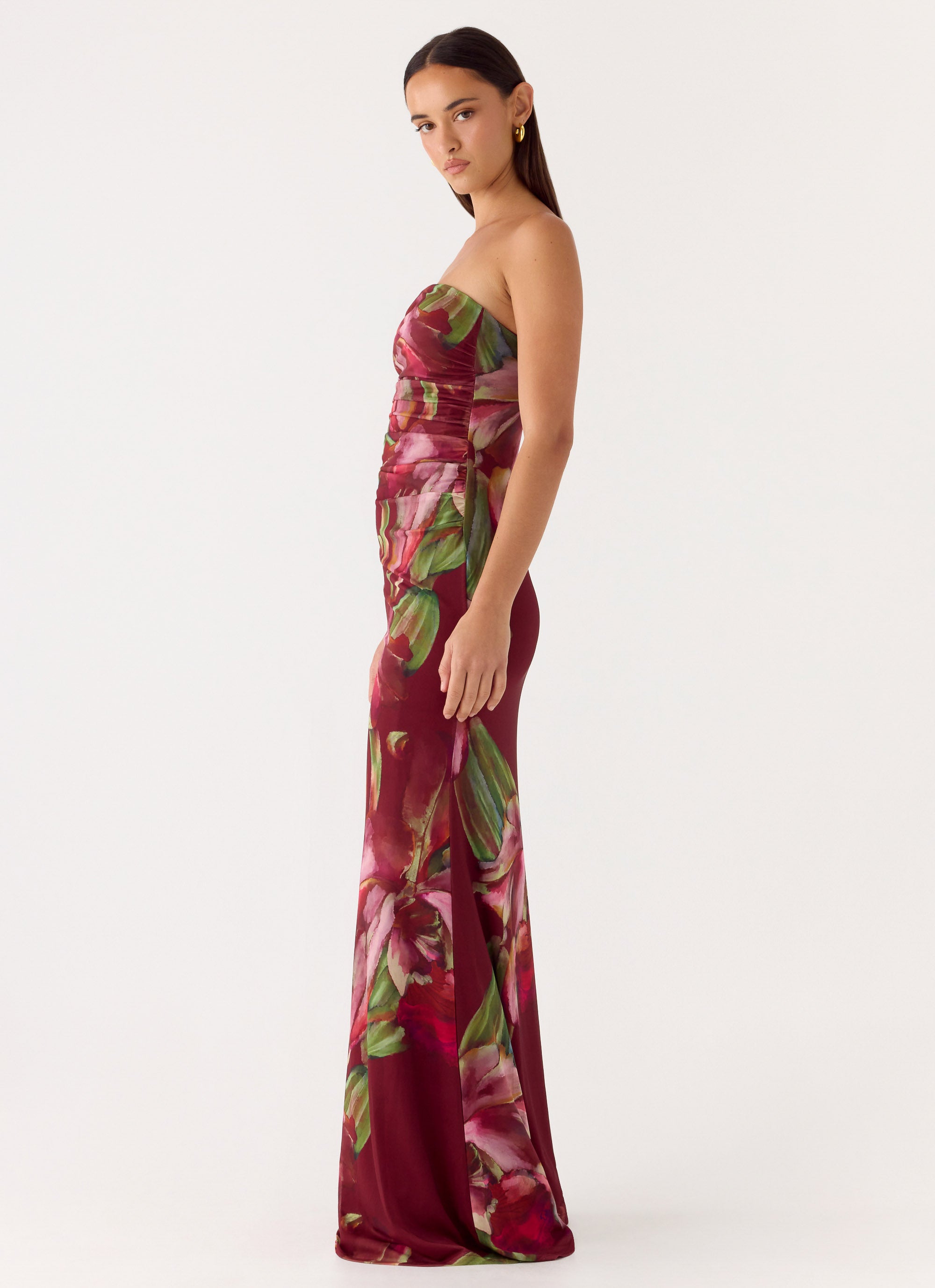 Iroha Strapless Maxi Dress Cuba