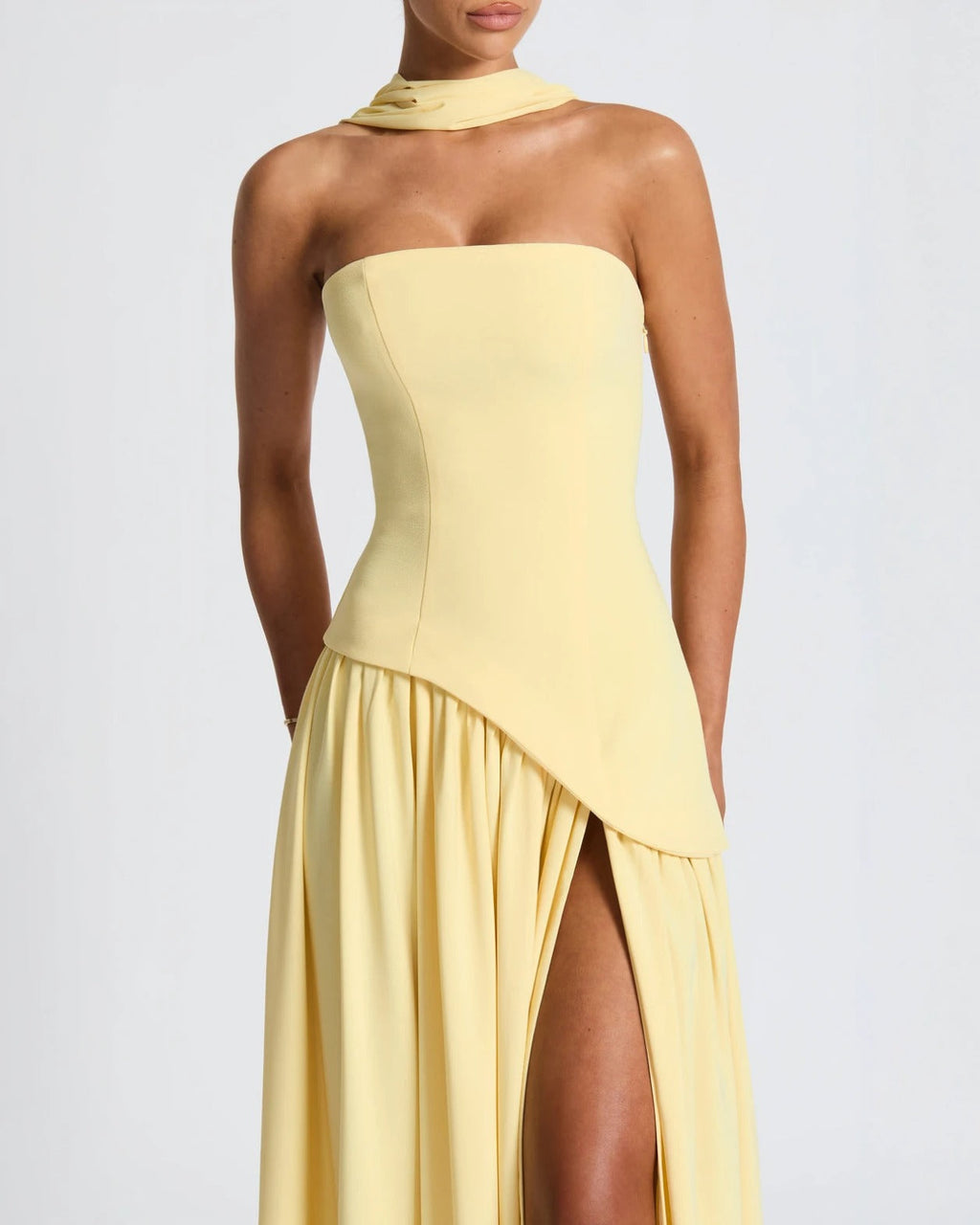 Isadora Chic Slit Maxi Dress