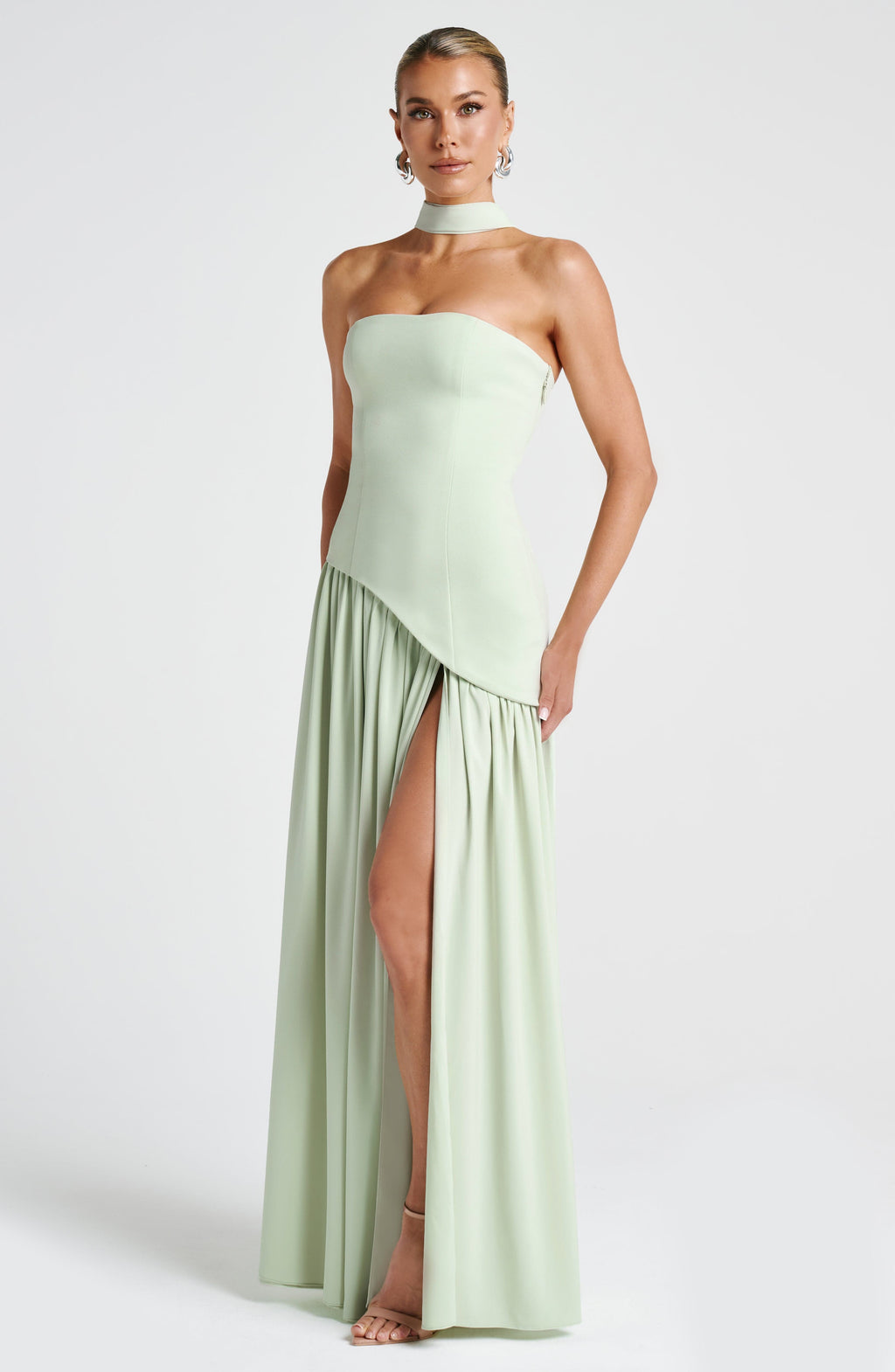 Isadora Chic Slit Maxi Dress