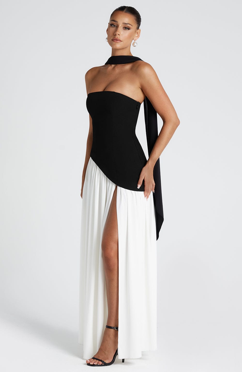 Isadora Chic Slit Maxi Dress