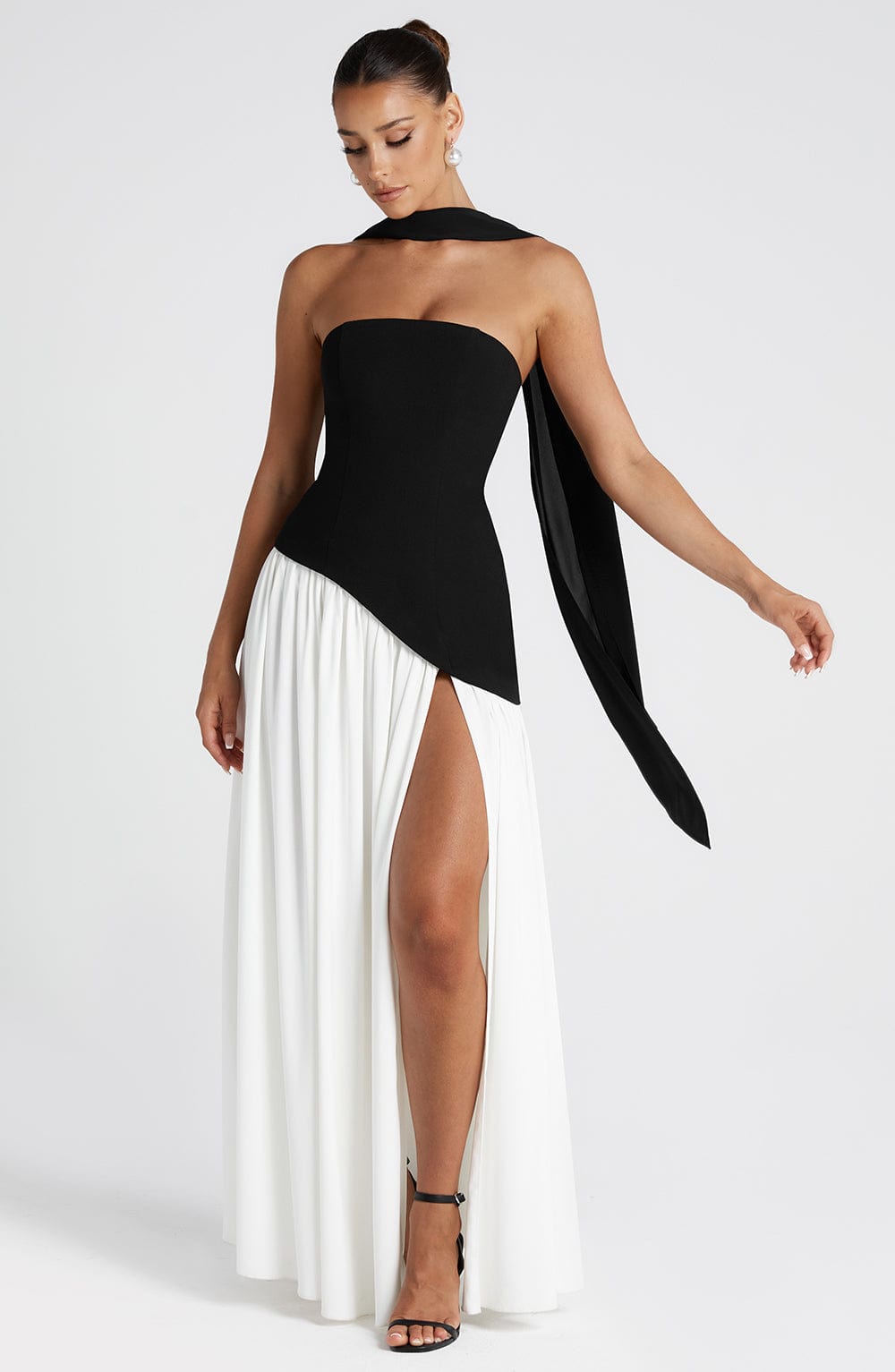 Isadora Chic Slit Maxi Dress