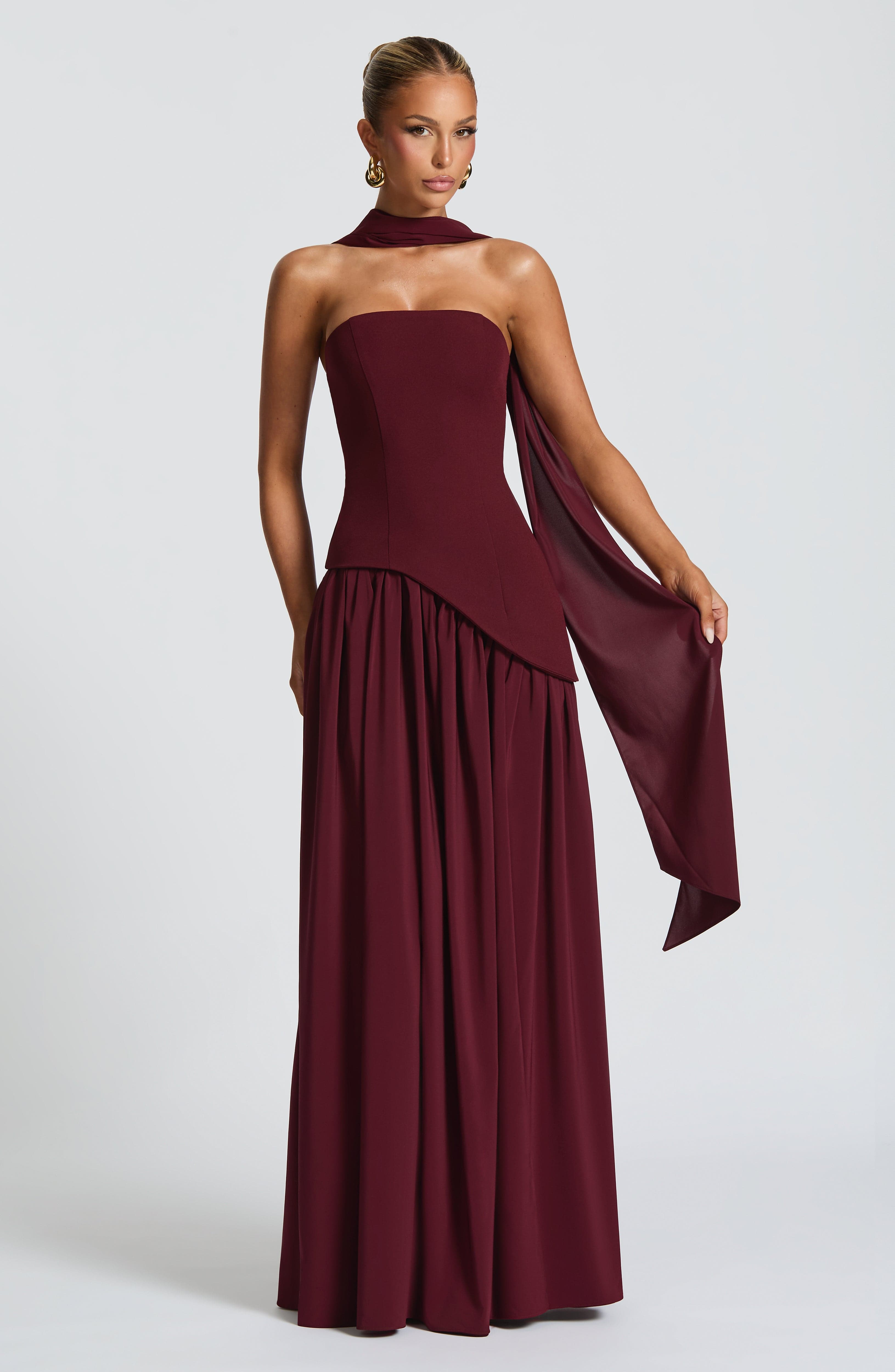 Isadora Chic Slit Maxi Dress