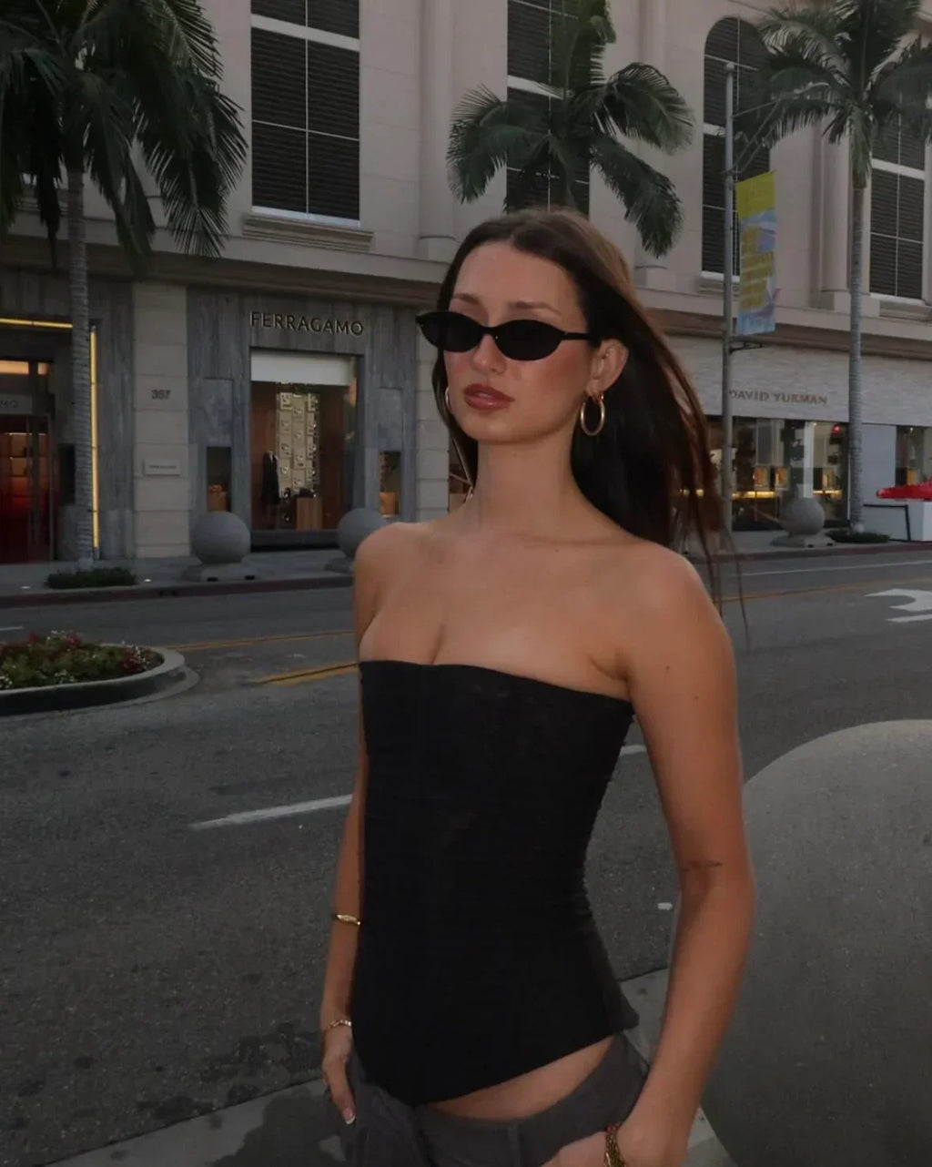 Jolie Strapless Corset Top