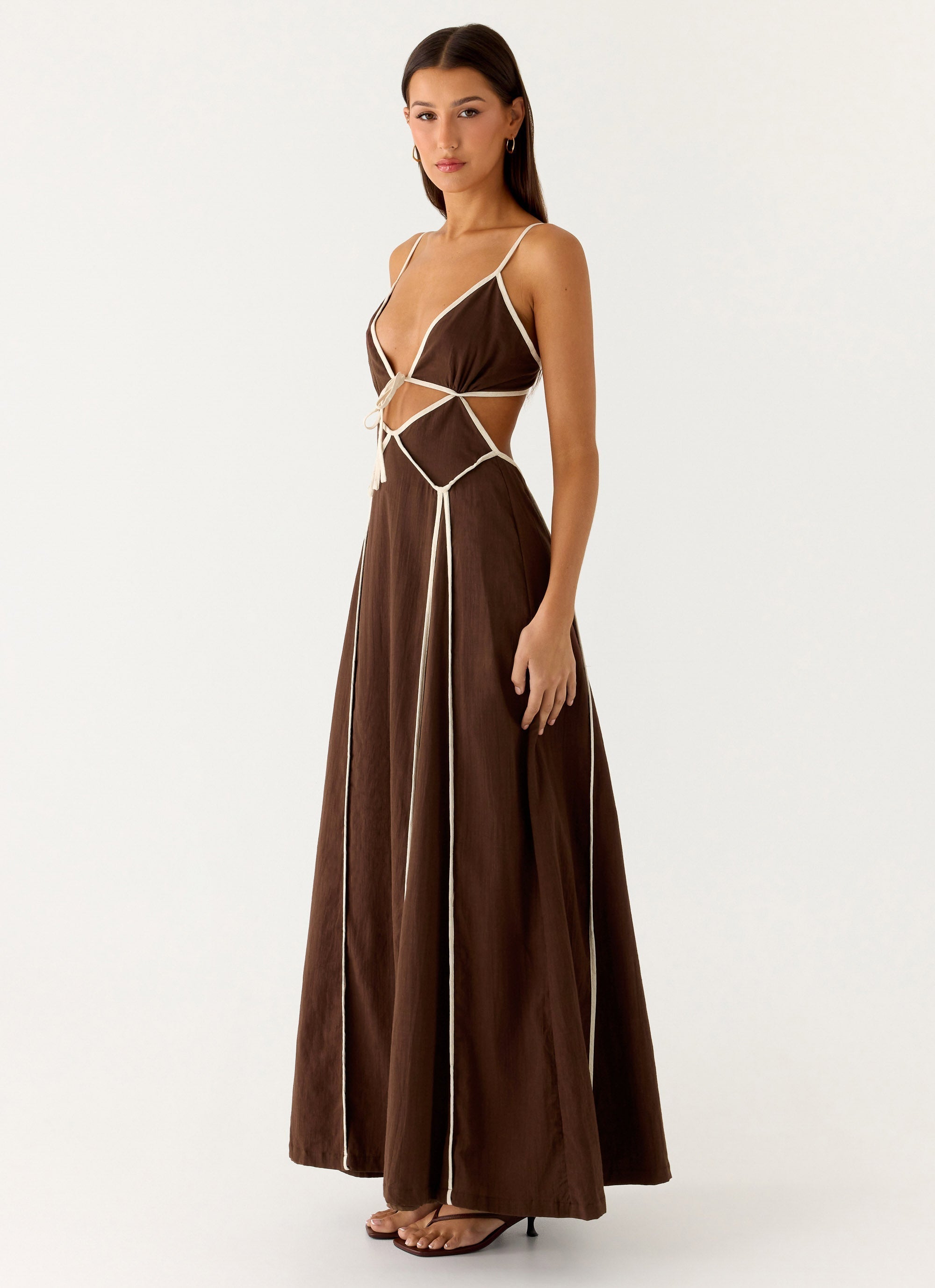 Kerli Maxi Dress Chocolate