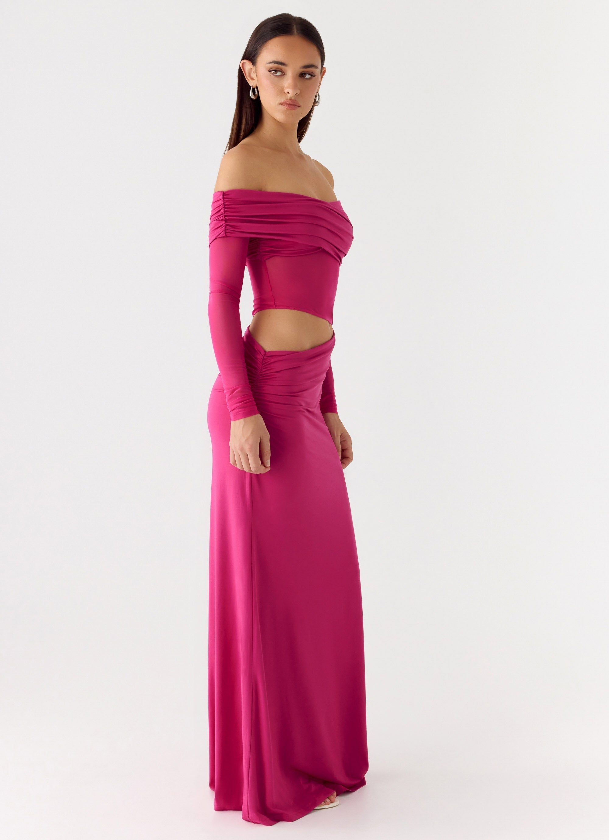 Kerli Maxi Dress Fuchsia