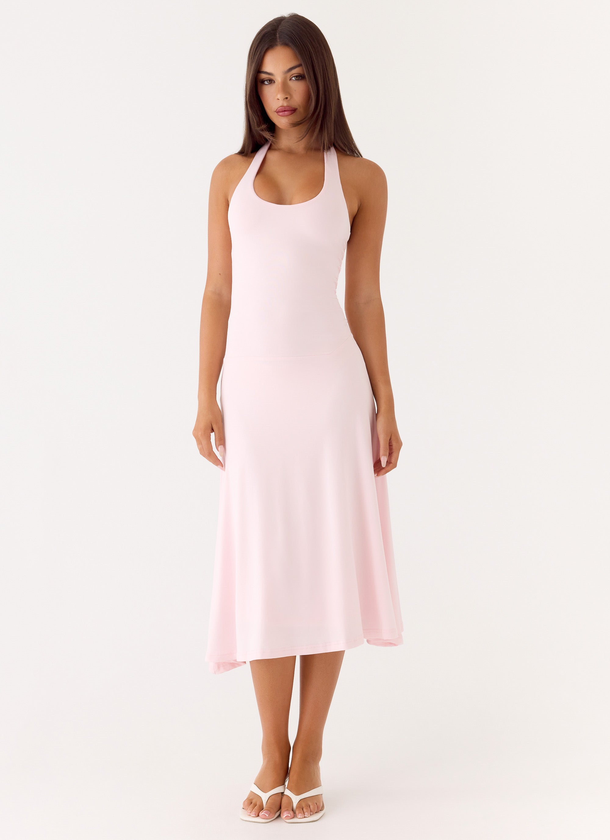 Klyne Midi Dress Pink