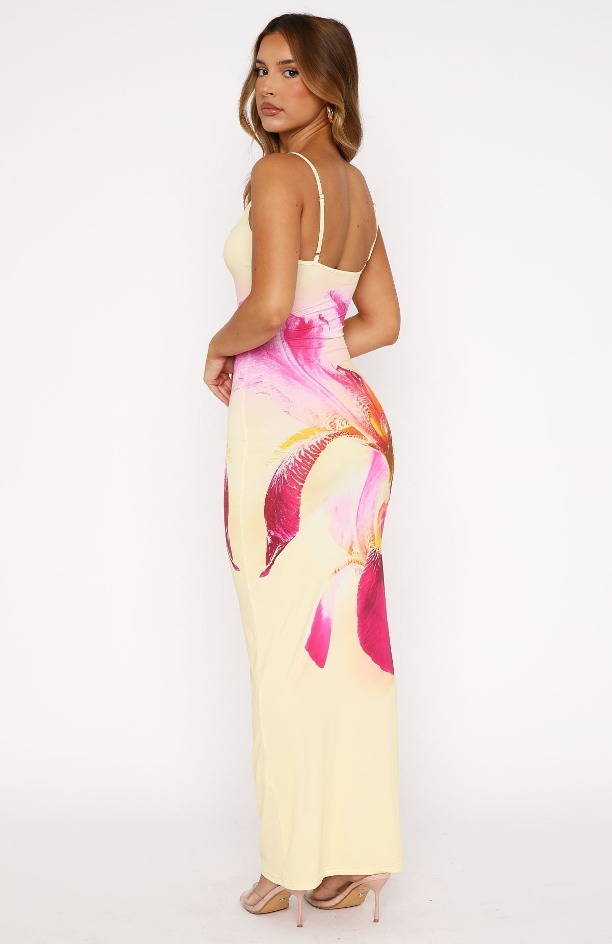 Lemon Glow Maxi Dress