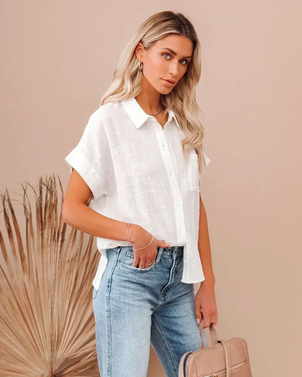 Lightweight Blouse White