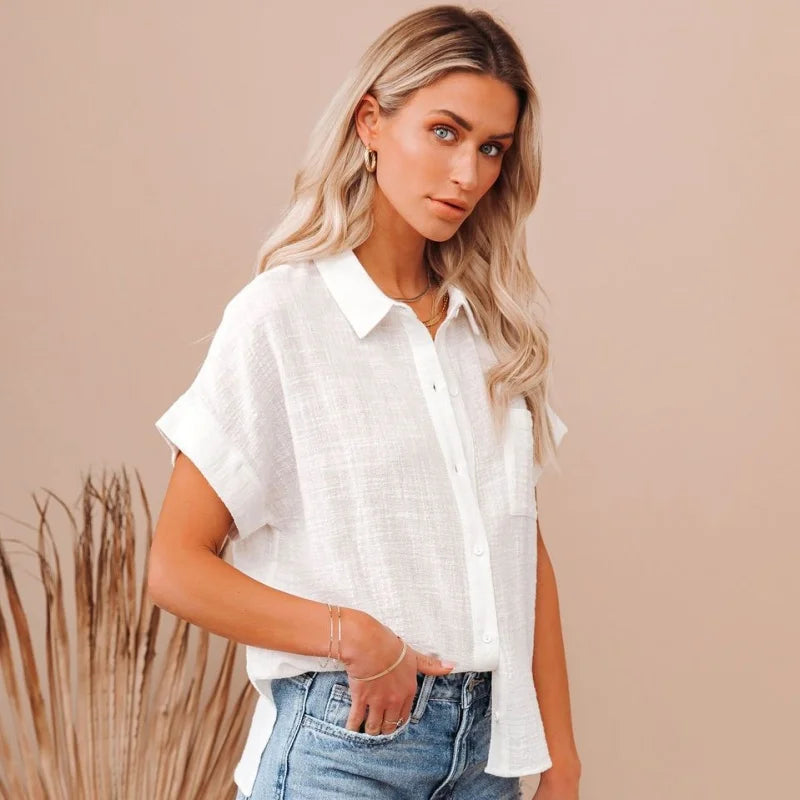 Lightweight Blouse White