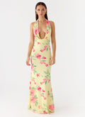 Like You Better Maxi Dress Lemon Soleil